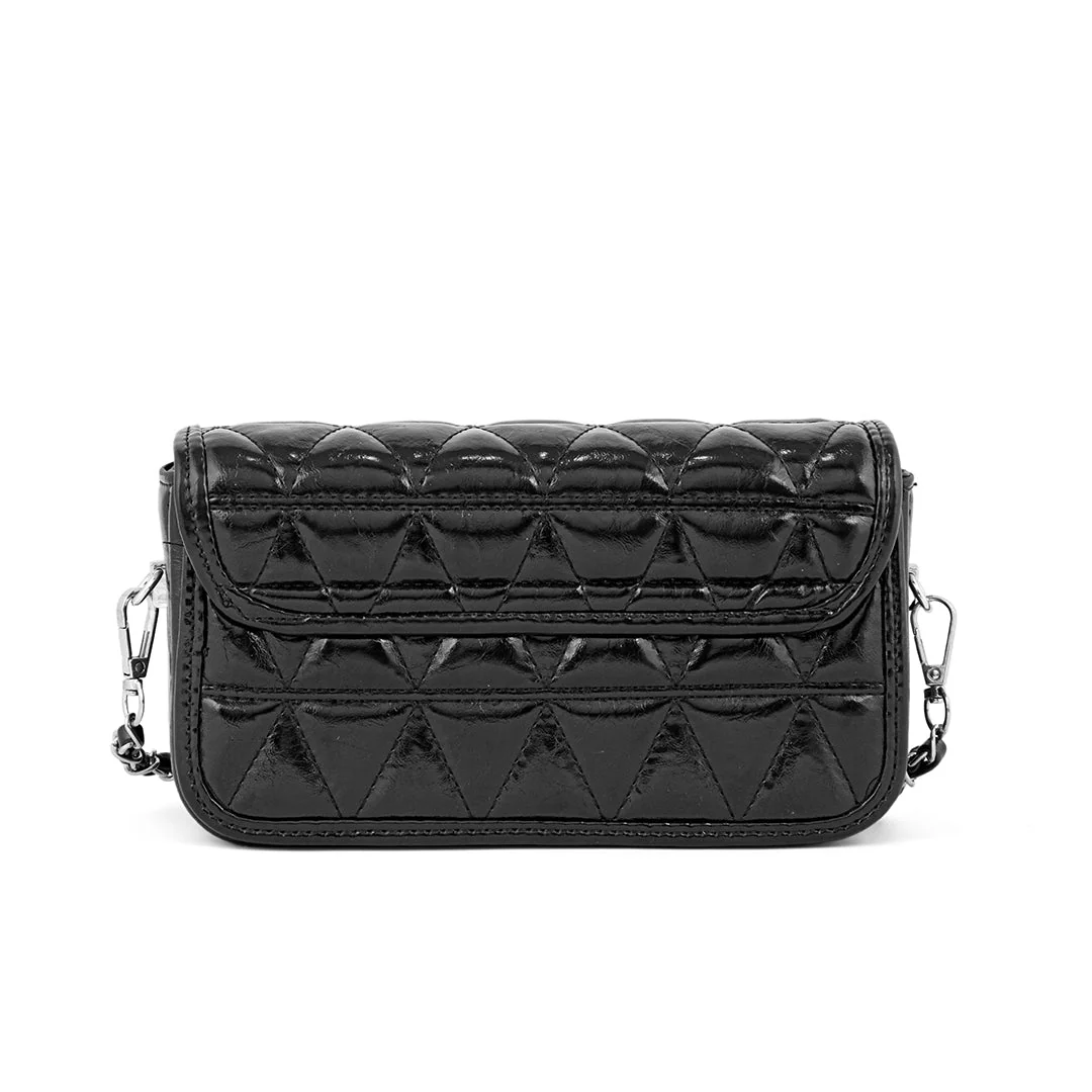 Black Formal Clutch P24121 - Image 3