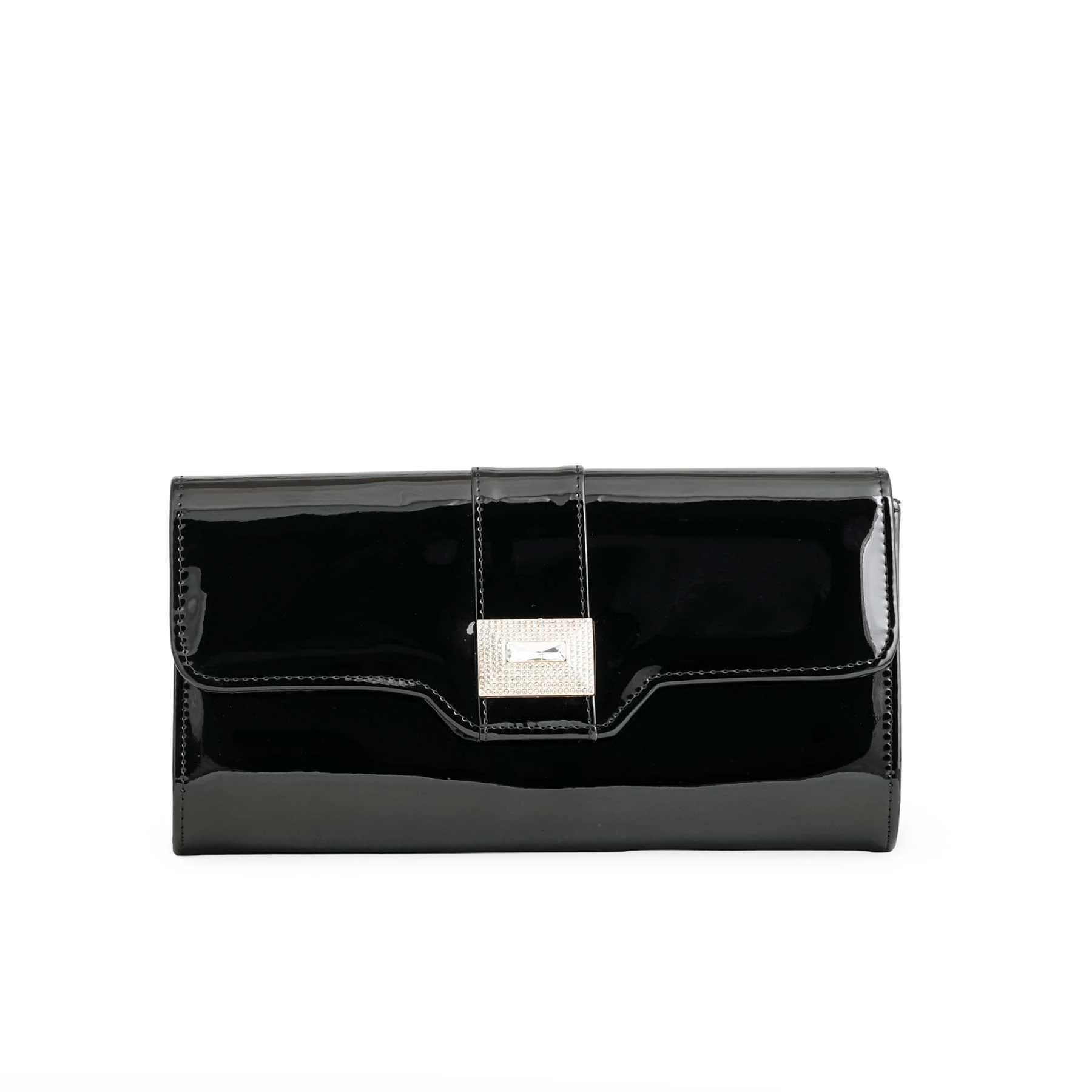 Black Formal Clutch P24209 - Image 2