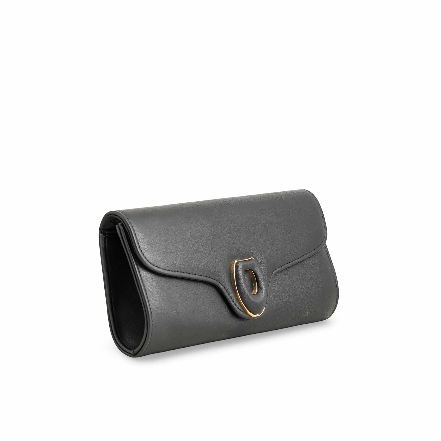 Black Formal Clutch P24219 - Image 2