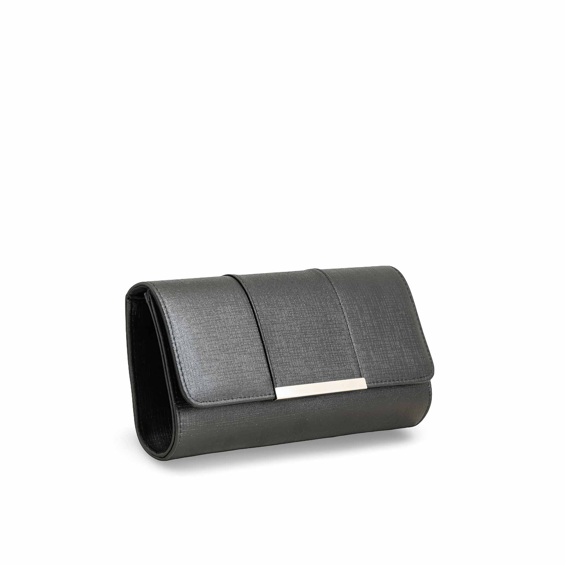 Black Formal Clutch P24222 - Image 2
