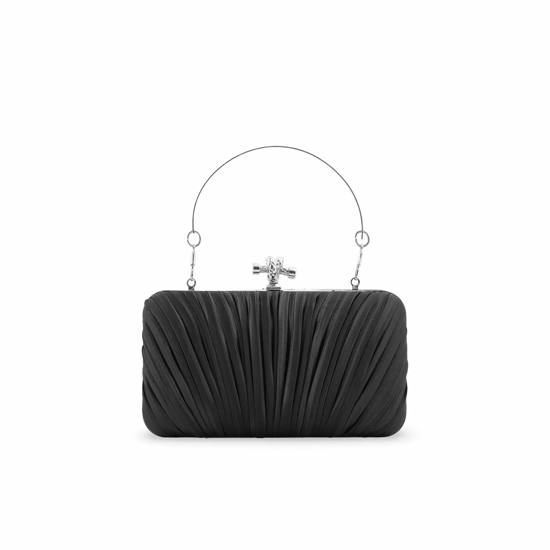 Black Formal Clutch P24438 - Image 4