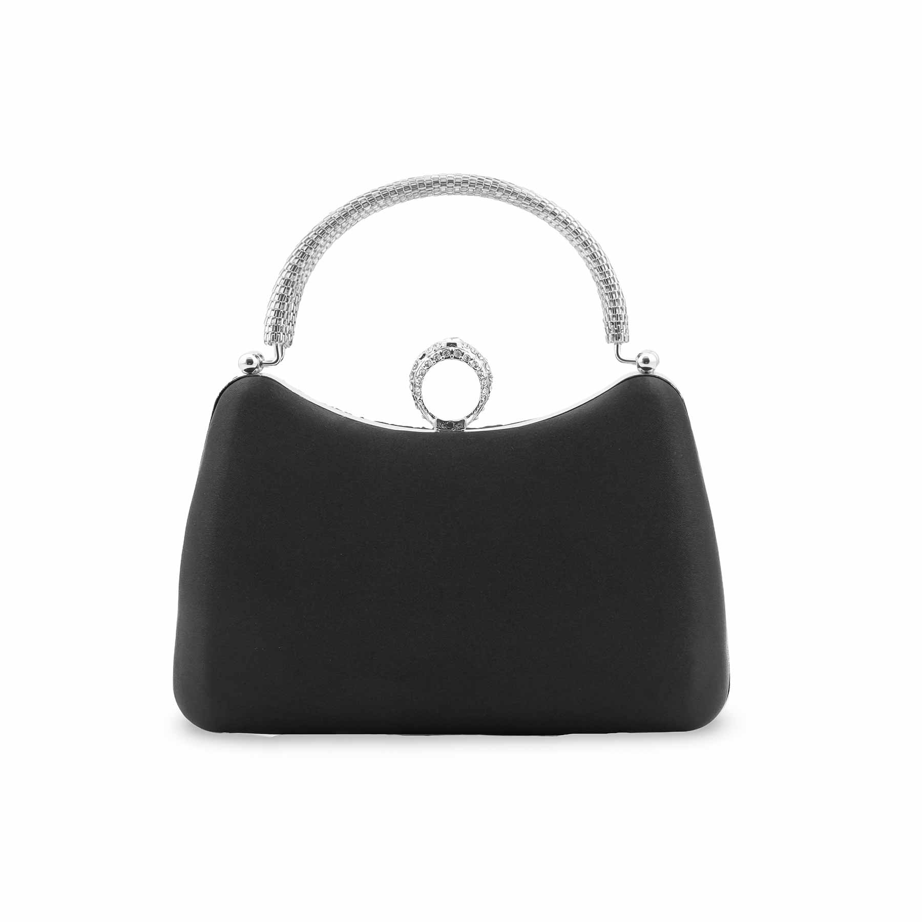 Black Formal Clutch P24441 - Image 2