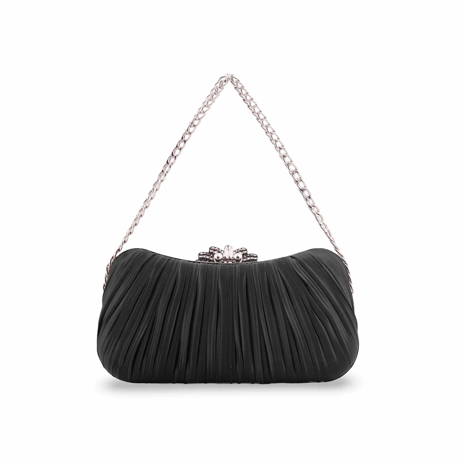 Black Formal Clutch P24462 - Image 4
