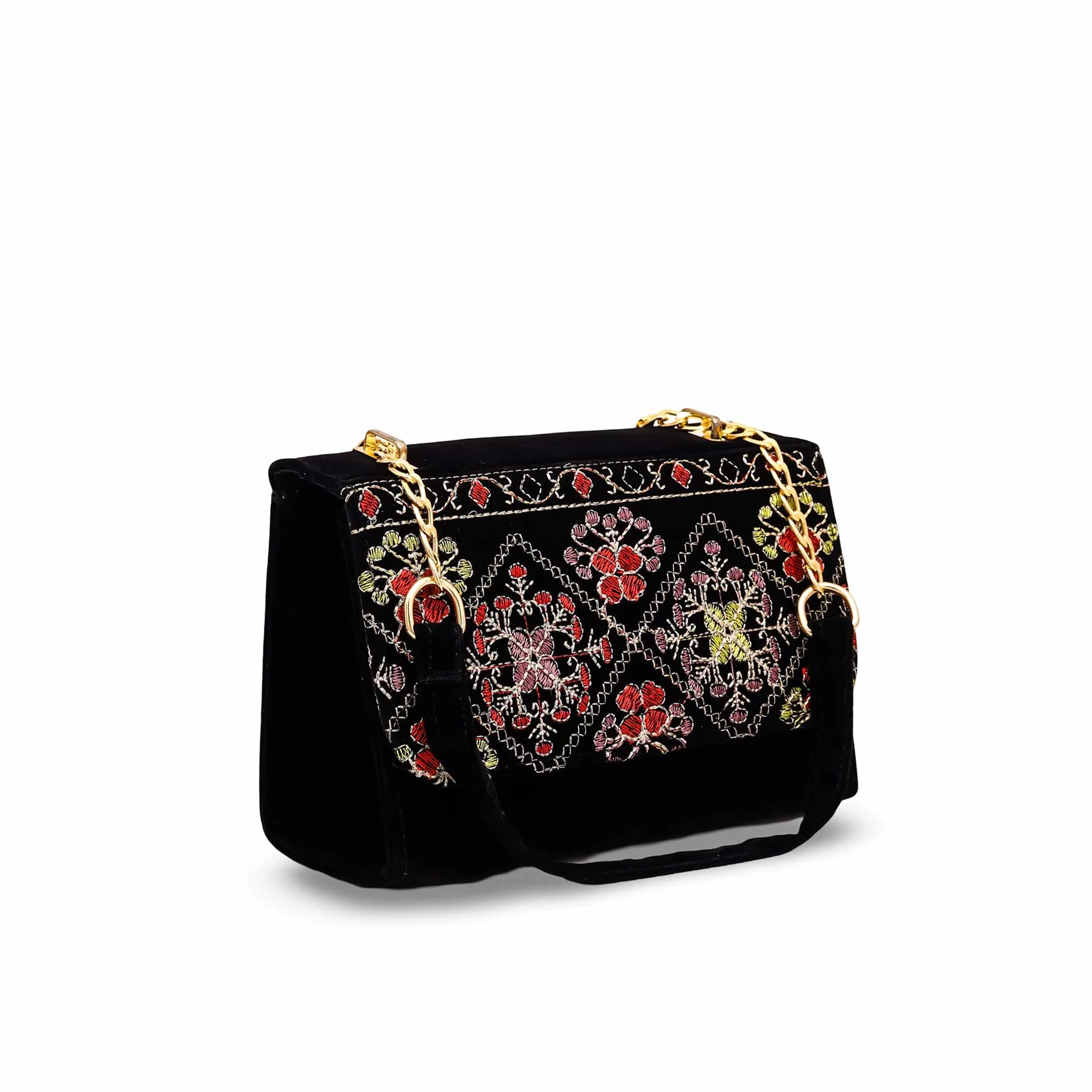 Black Formal Clutch P50259 - Image 2