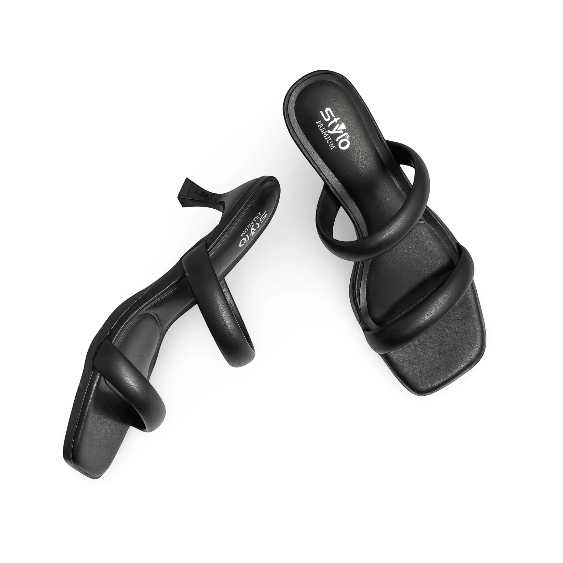 Black Formal Slipper FR8389 - Image 5
