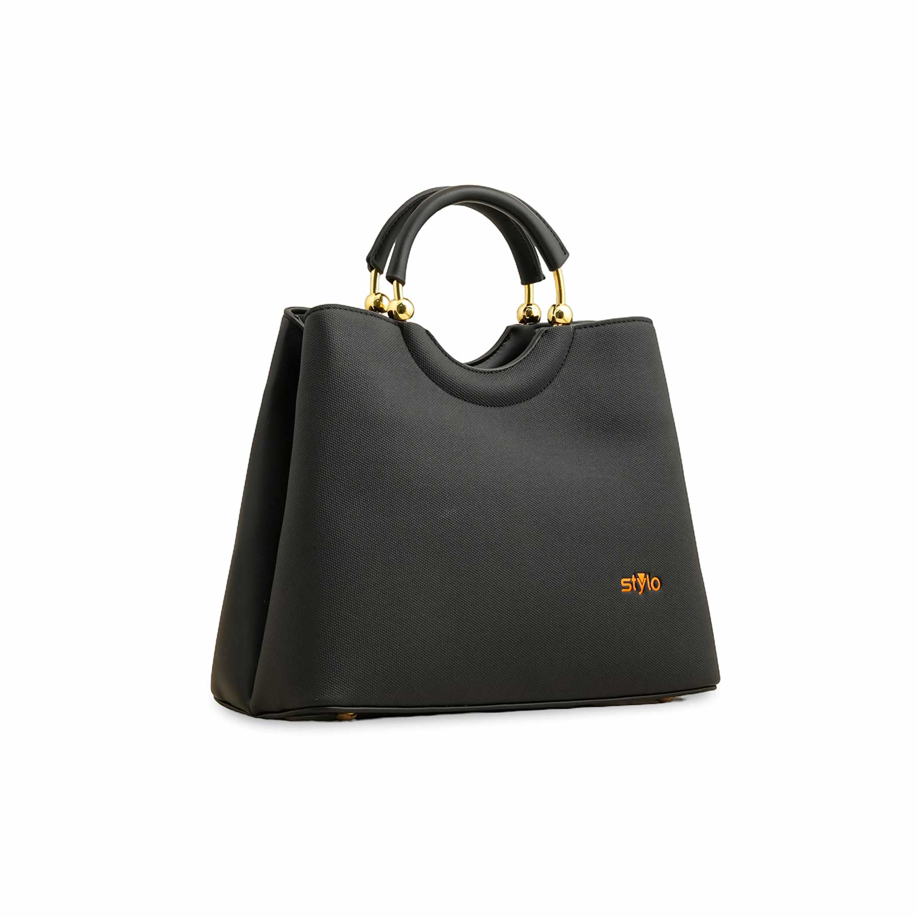 Black Formal Hand Bag For Ladies P36370 - Image 3