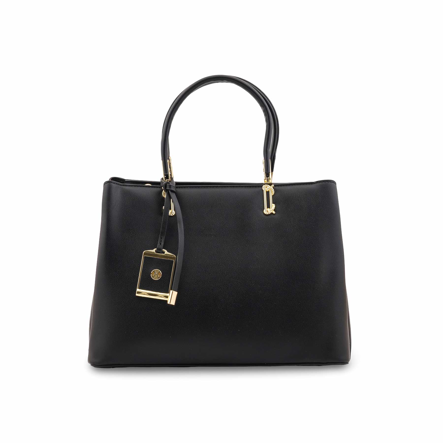 Black Formal Hand Bag For Ladies P36446 - Image 2