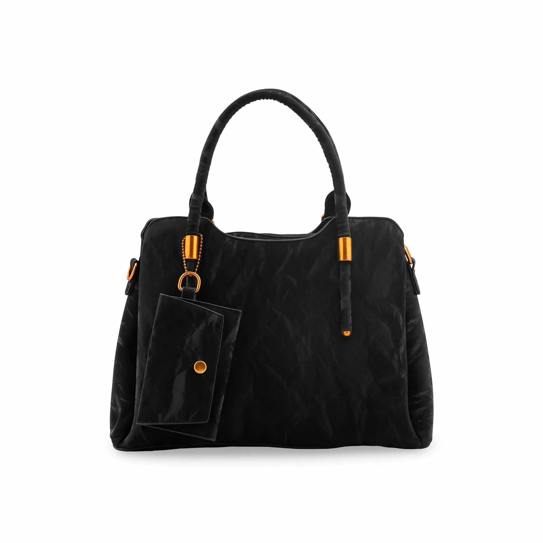 Black Formal Hand Bag For Ladies P36489 - Image 2