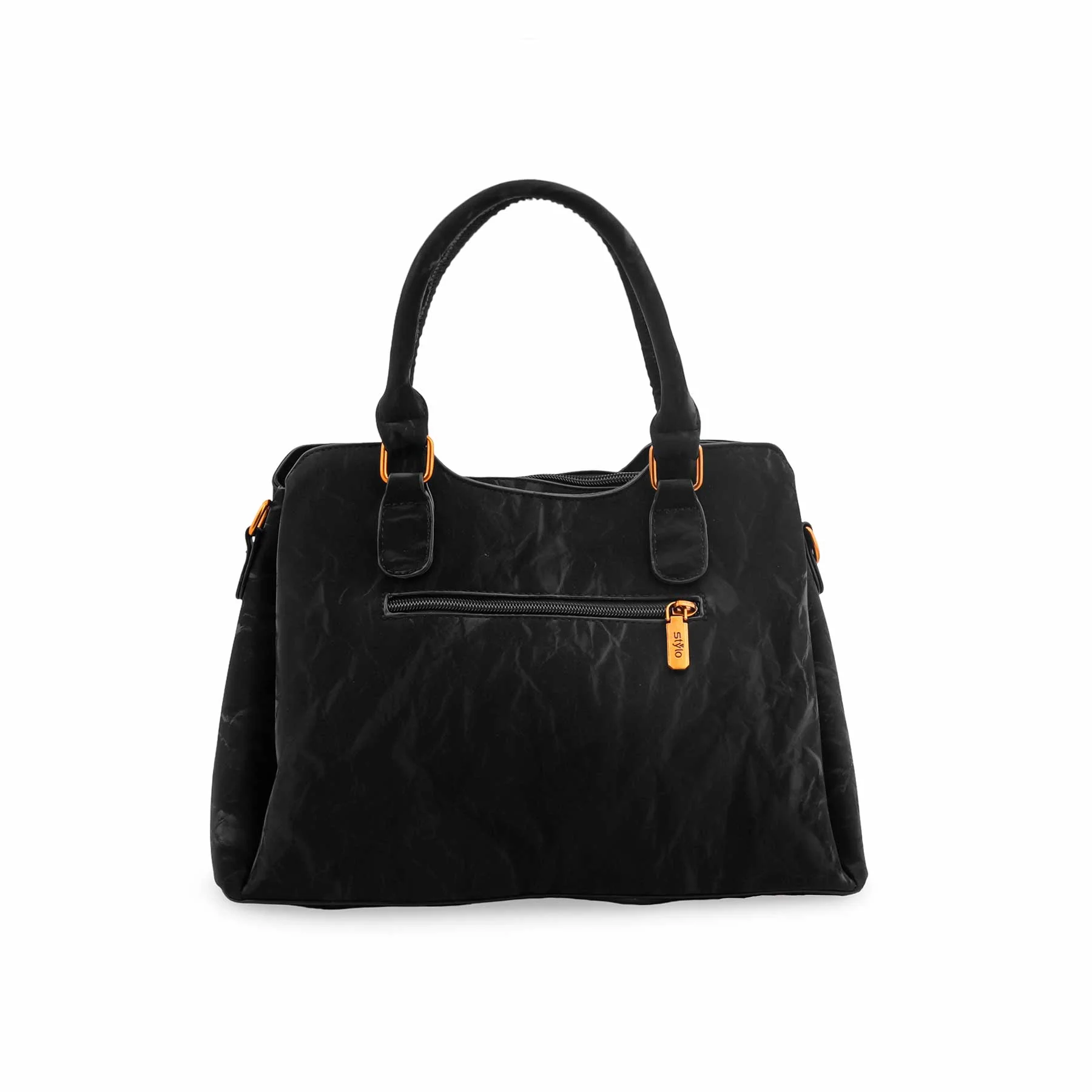 Black Formal Hand Bag For Ladies P36489 - Image 4