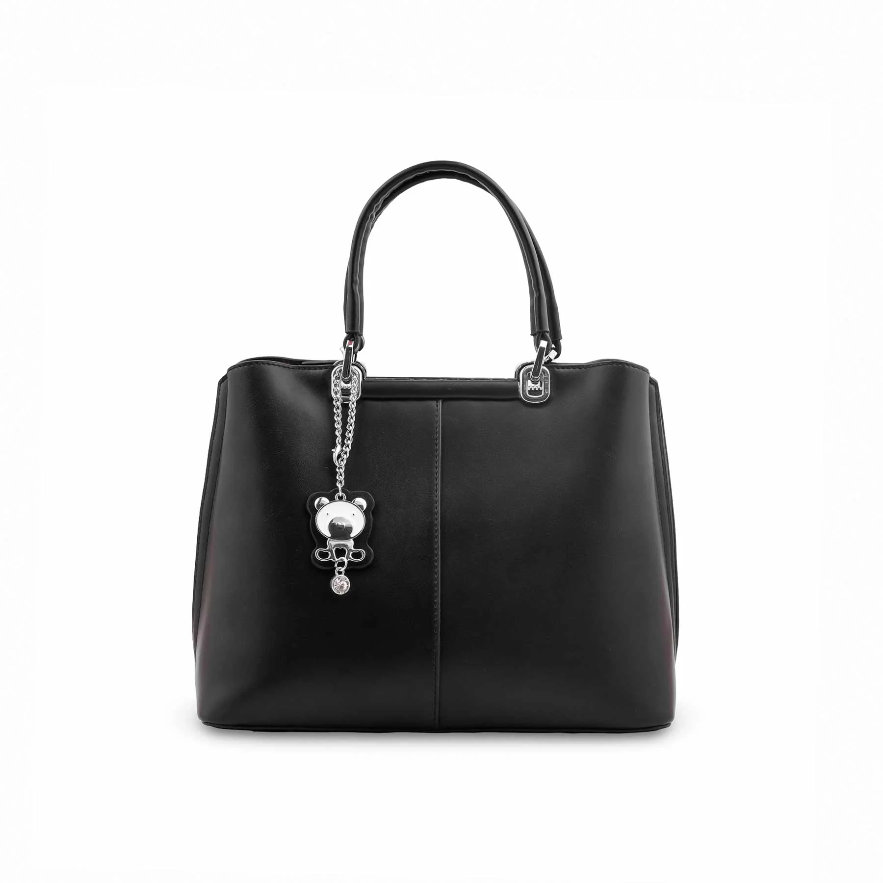 Black Formal Hand Bag For Ladies P36560 - Image 4
