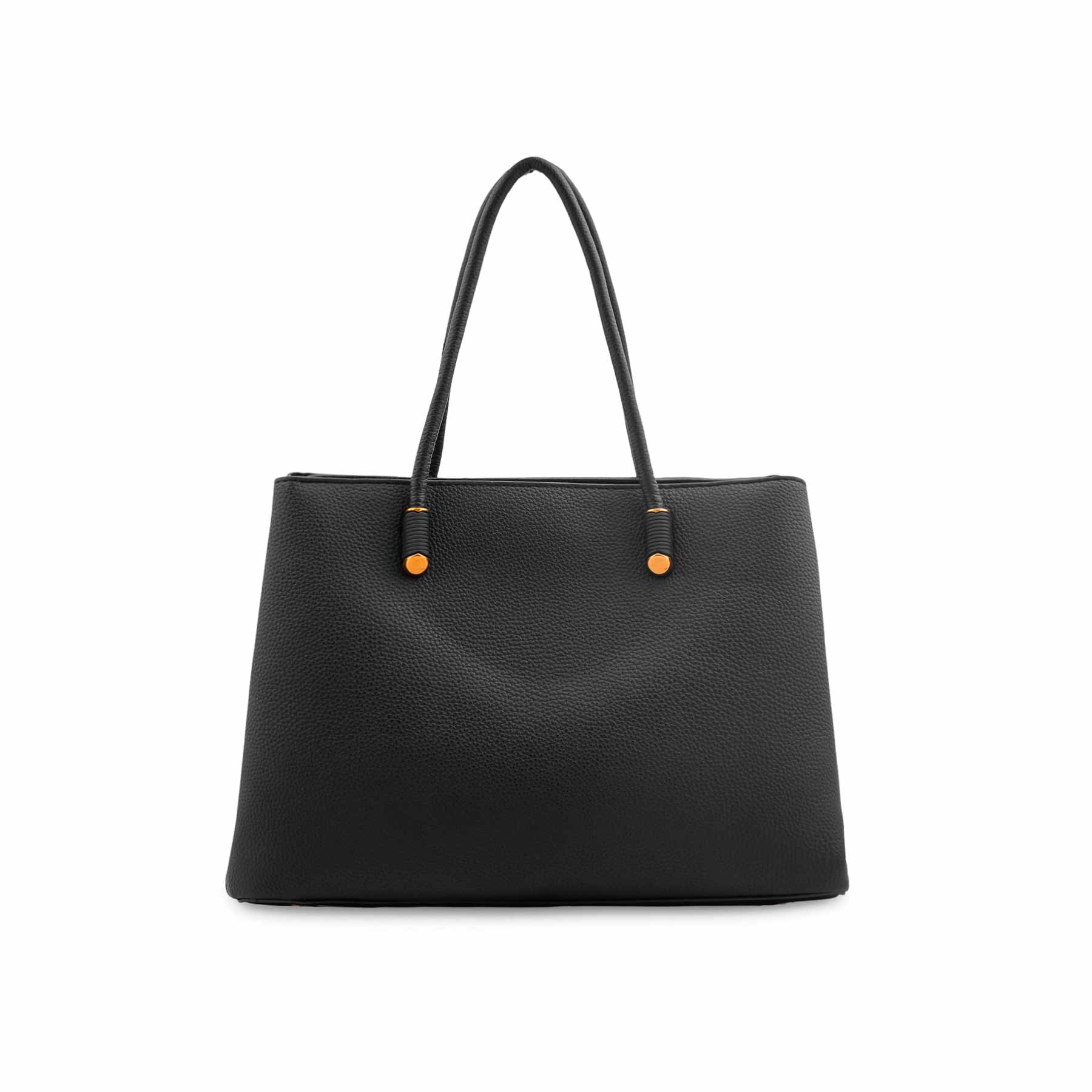 Black Formal Hand Bag For Ladies P36591 - Image 2