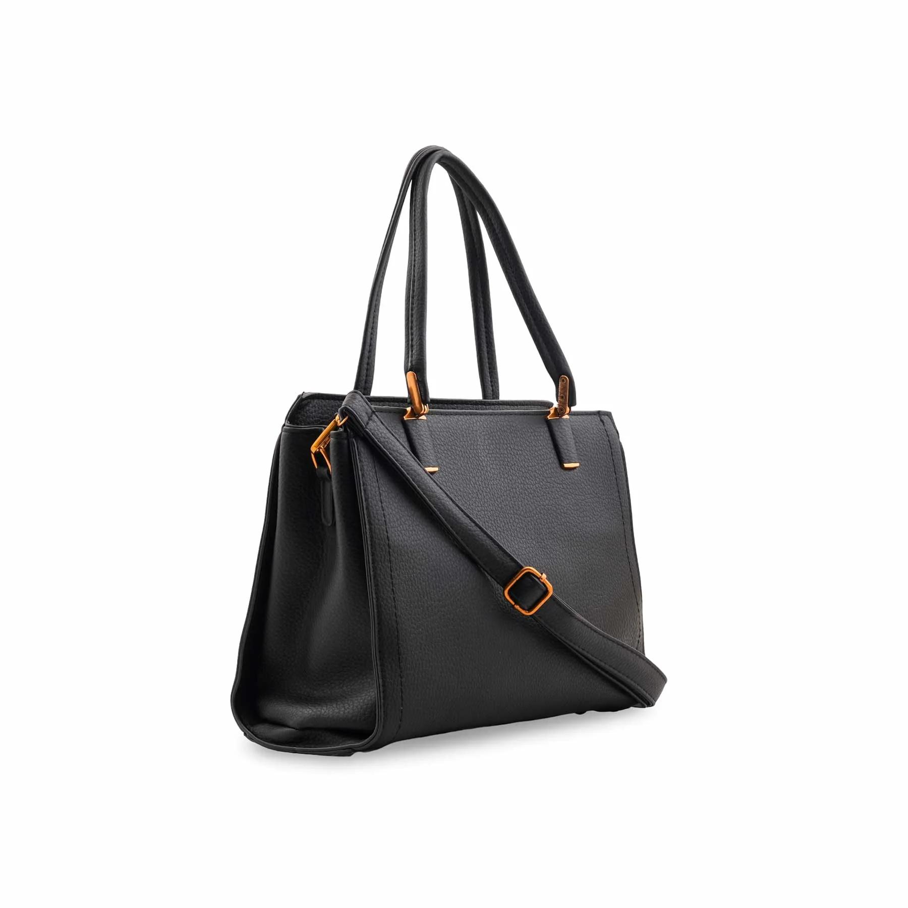 Black Formal Hand Bag For Ladies P36600 - Image 3
