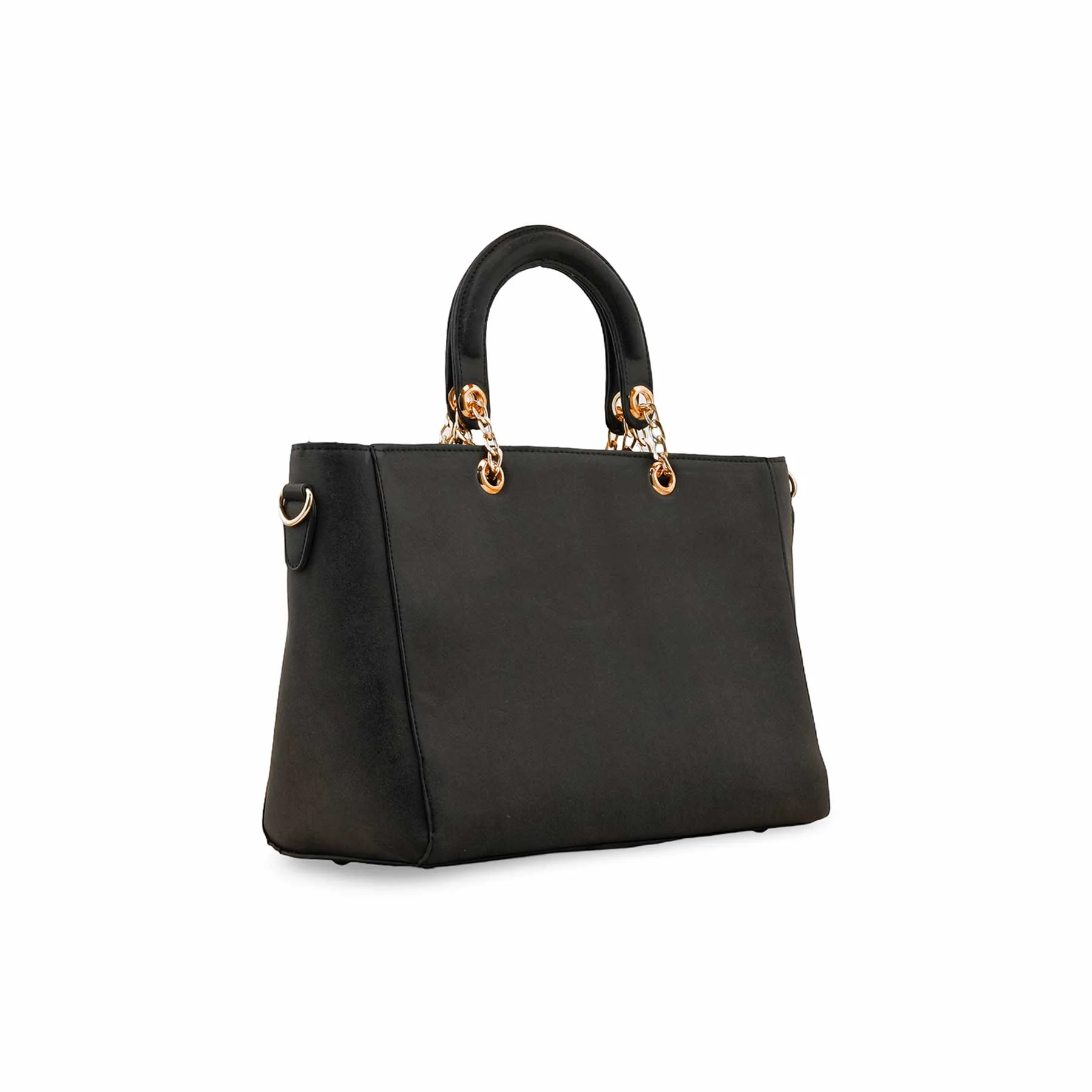 Black Formal Hand Bag For Ladies P55739 - Image 3