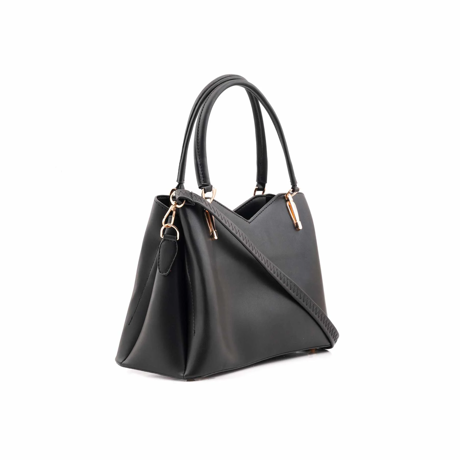 Black Formal Hand Bag For Ladies P55848 - Image 3