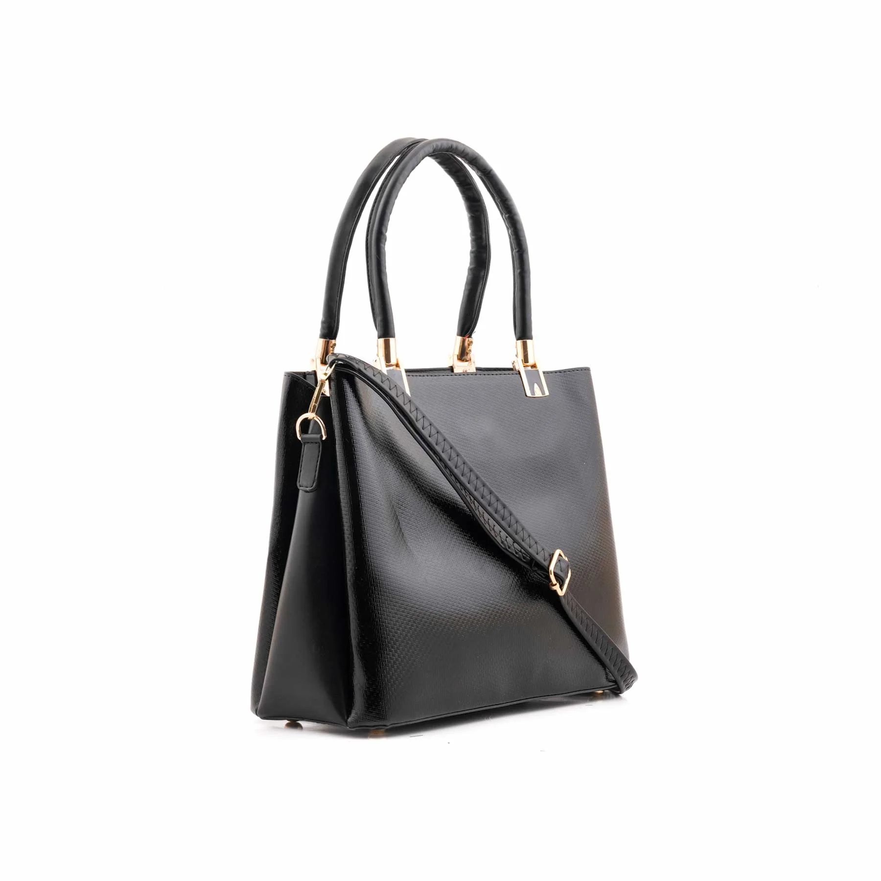 Black Formal Hand Bag For Ladies P55883 - Image 3