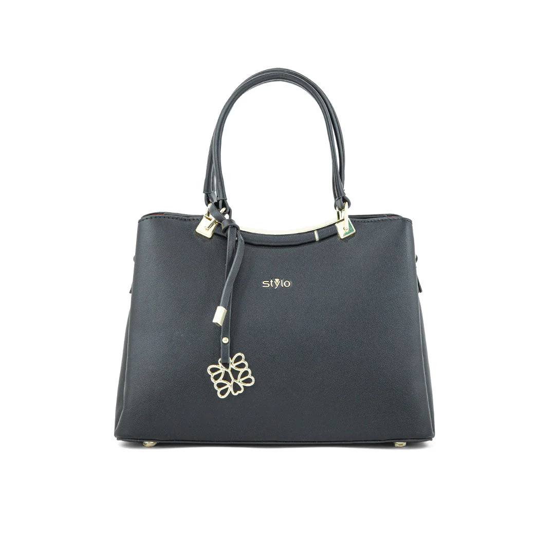 Black Formal Hand Bag For Women P36283 - Image 2