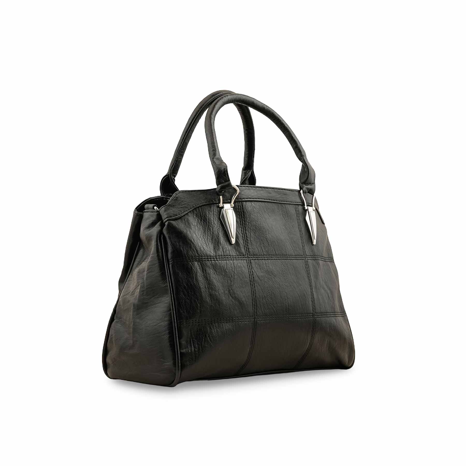 Black Formal Hand Bag For Women P36350 - Image 3