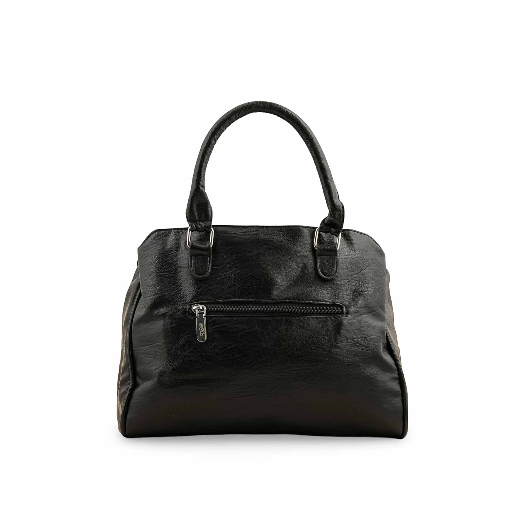 Black Formal Hand Bag For Women P36350 - Image 4