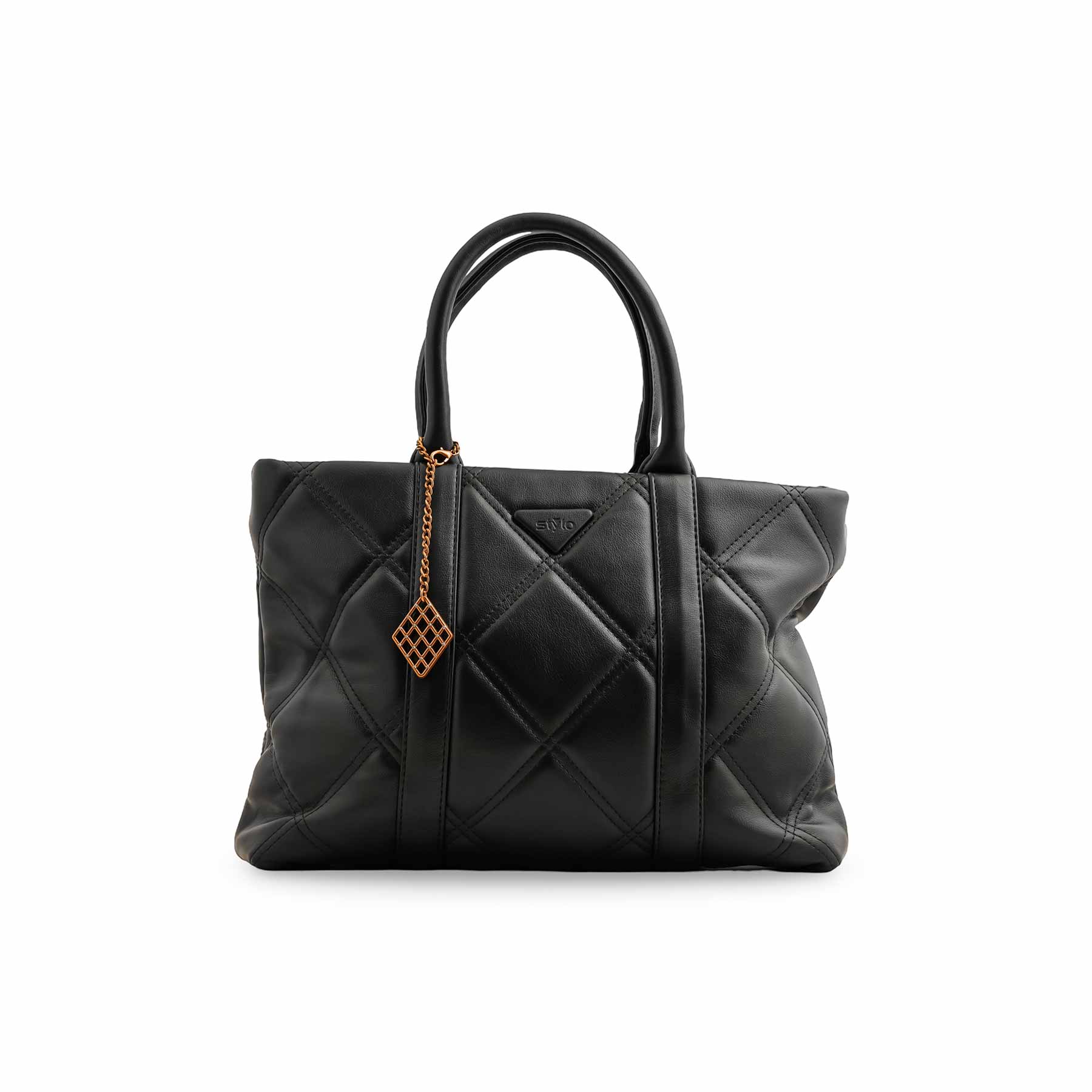 Black Formal Hand Bag For Women P36368 - Image 2