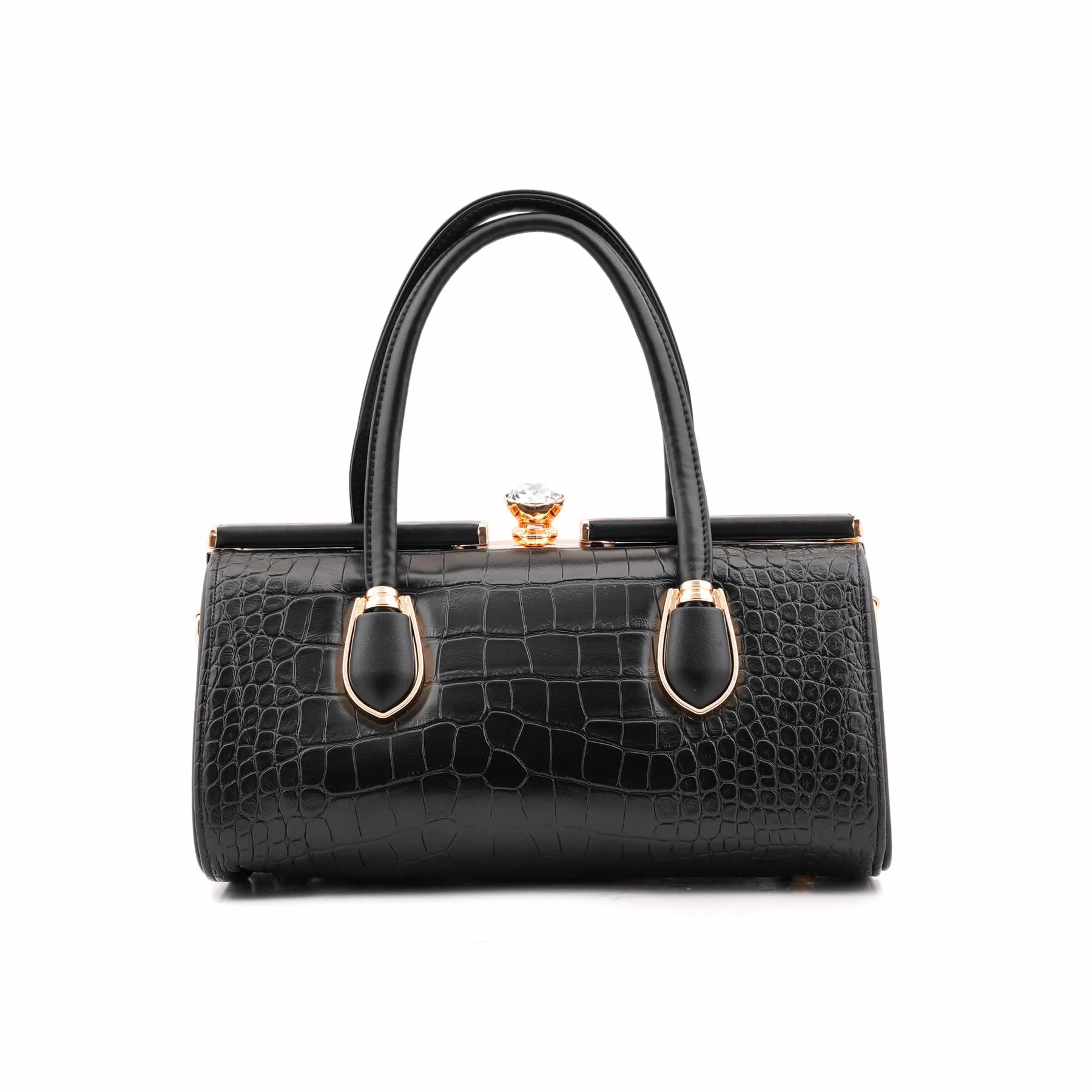 Black Formal Hand Bag For Women P36464 - Image 2