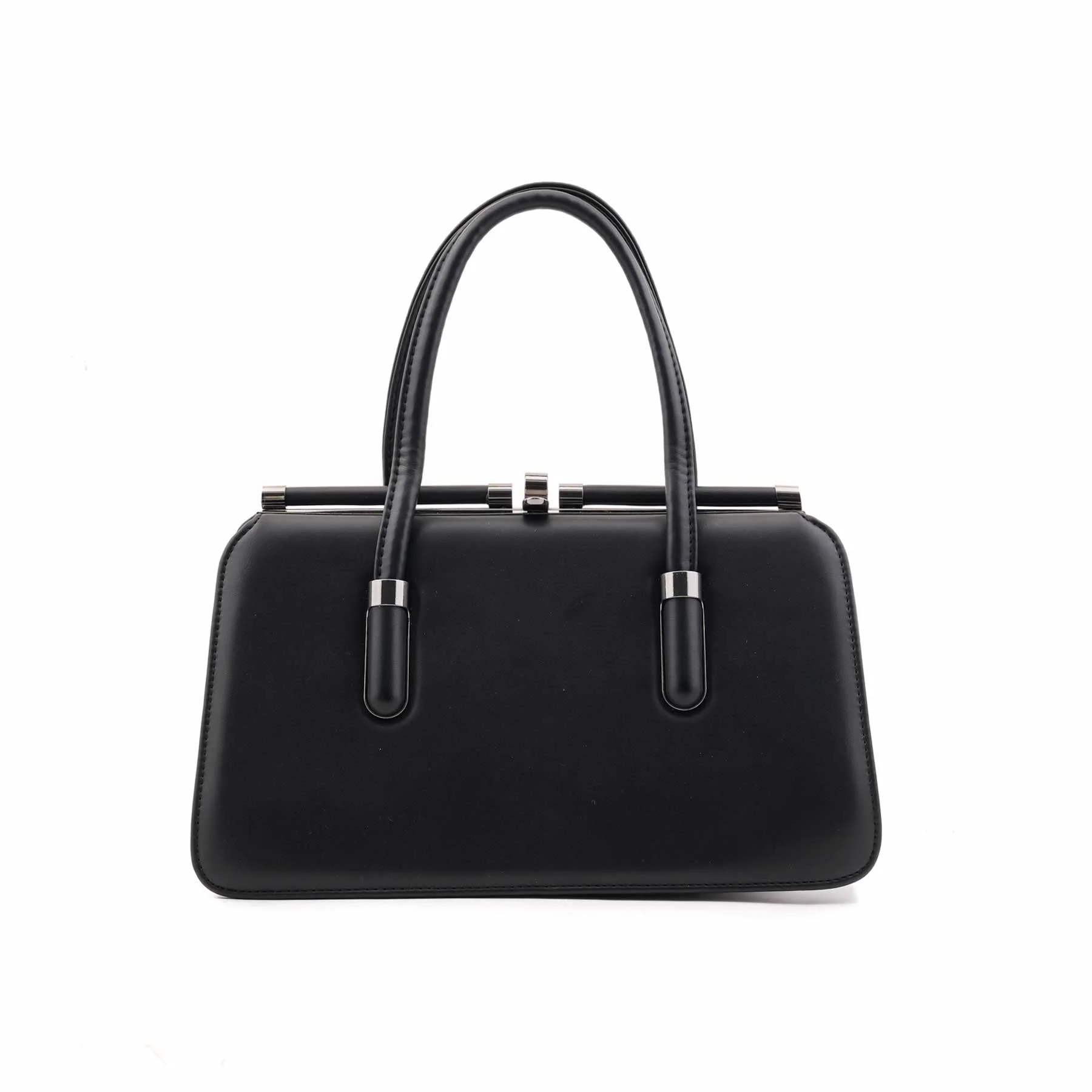 Black Formal Hand Bag For Women P36466 - Image 4
