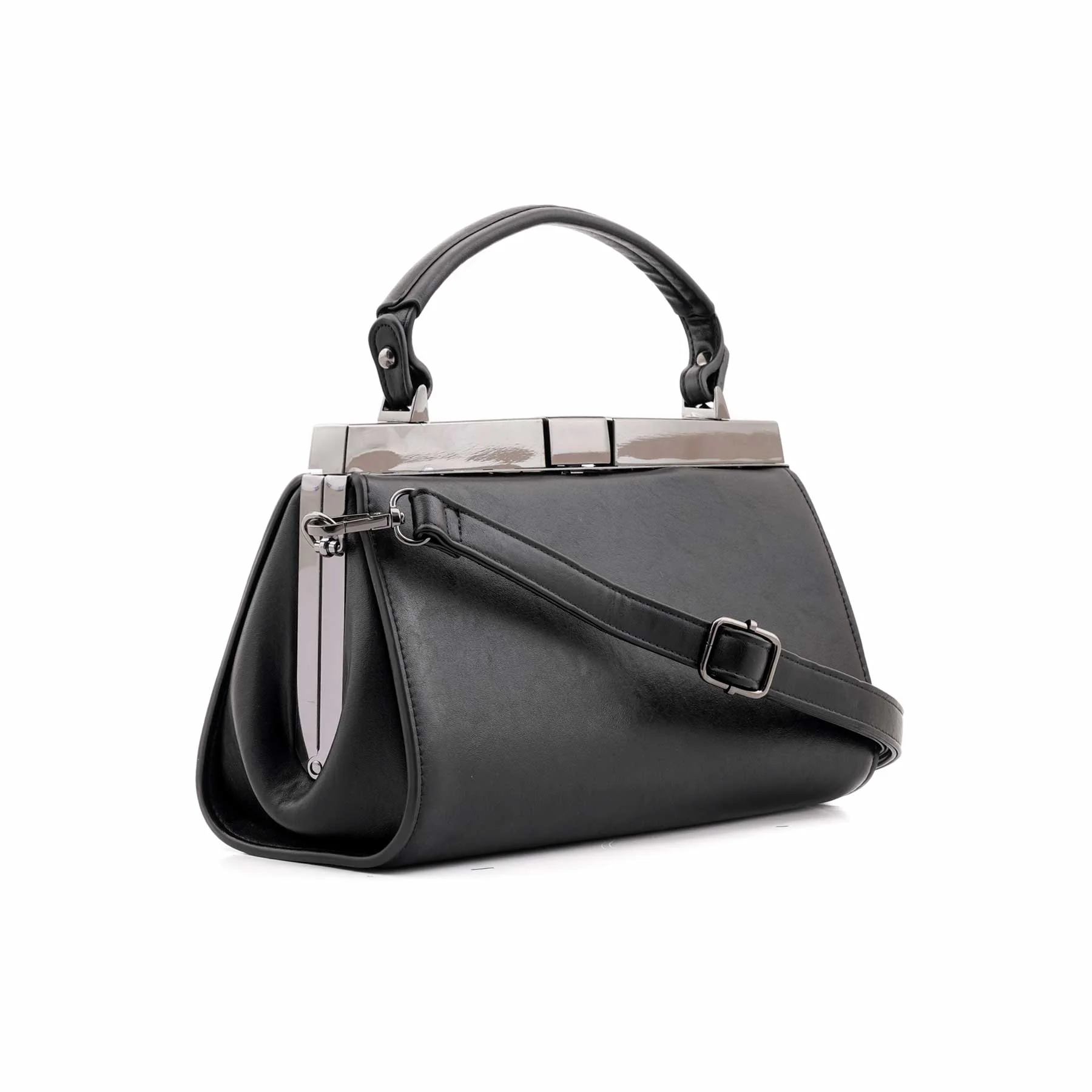 Black Formal Hand Bag For Women P36470 - Image 3