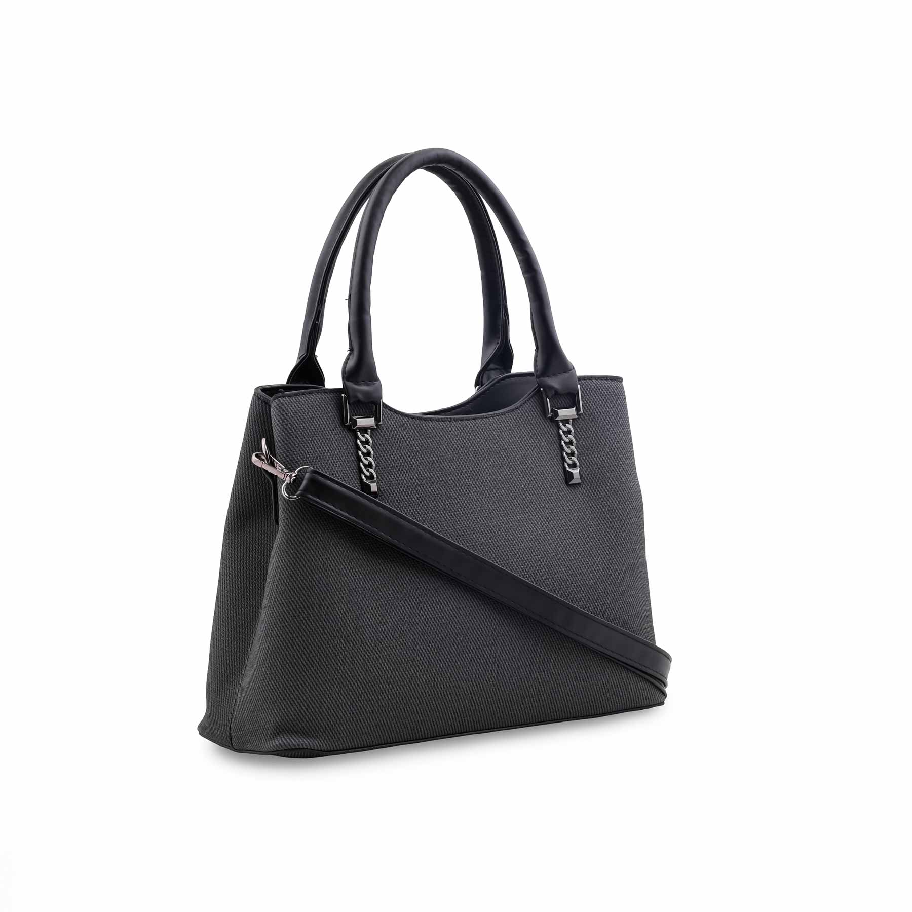 Black Formal Hand Bag For Women P36626 - Image 3