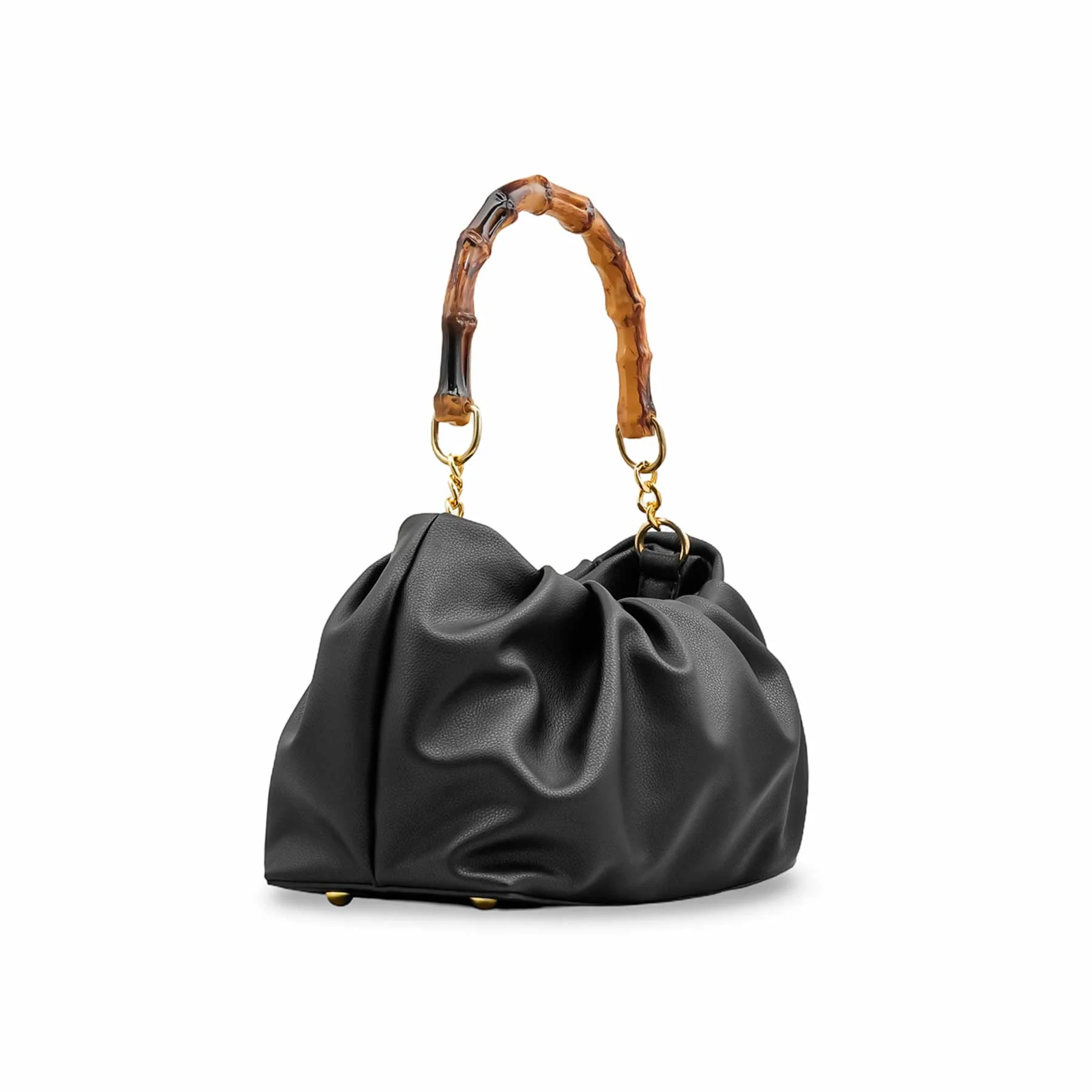Black Formal Hand Bag For Women P55819 - Image 3