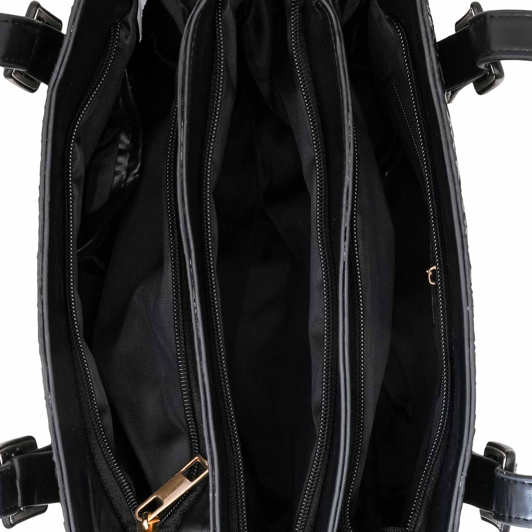 Black Formal Hand Bag For Women P55831 - Image 5