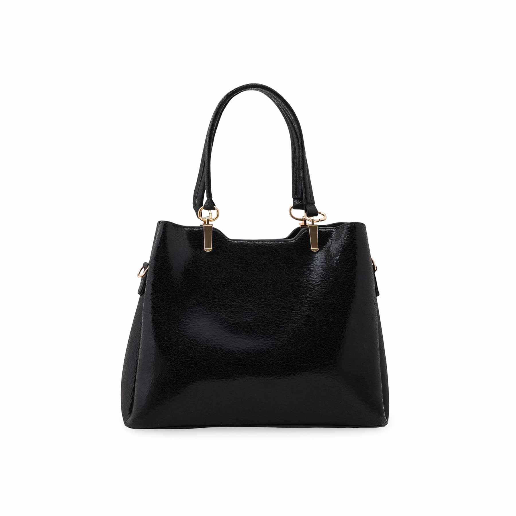 Black Formal Hand Bag For Women P55845 - Image 2