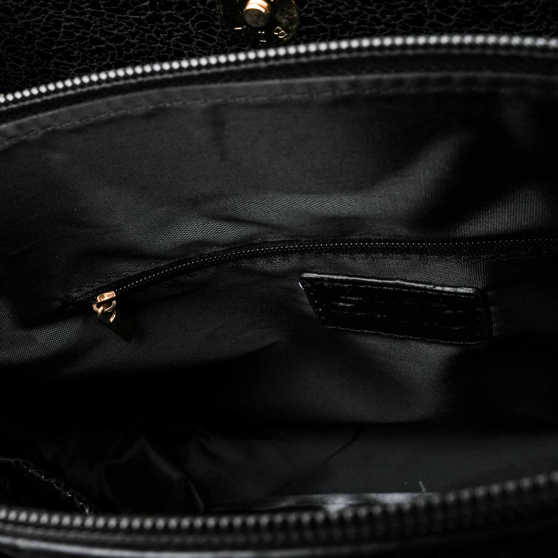 Black Formal Hand Bag For Women P55845 - Image 6