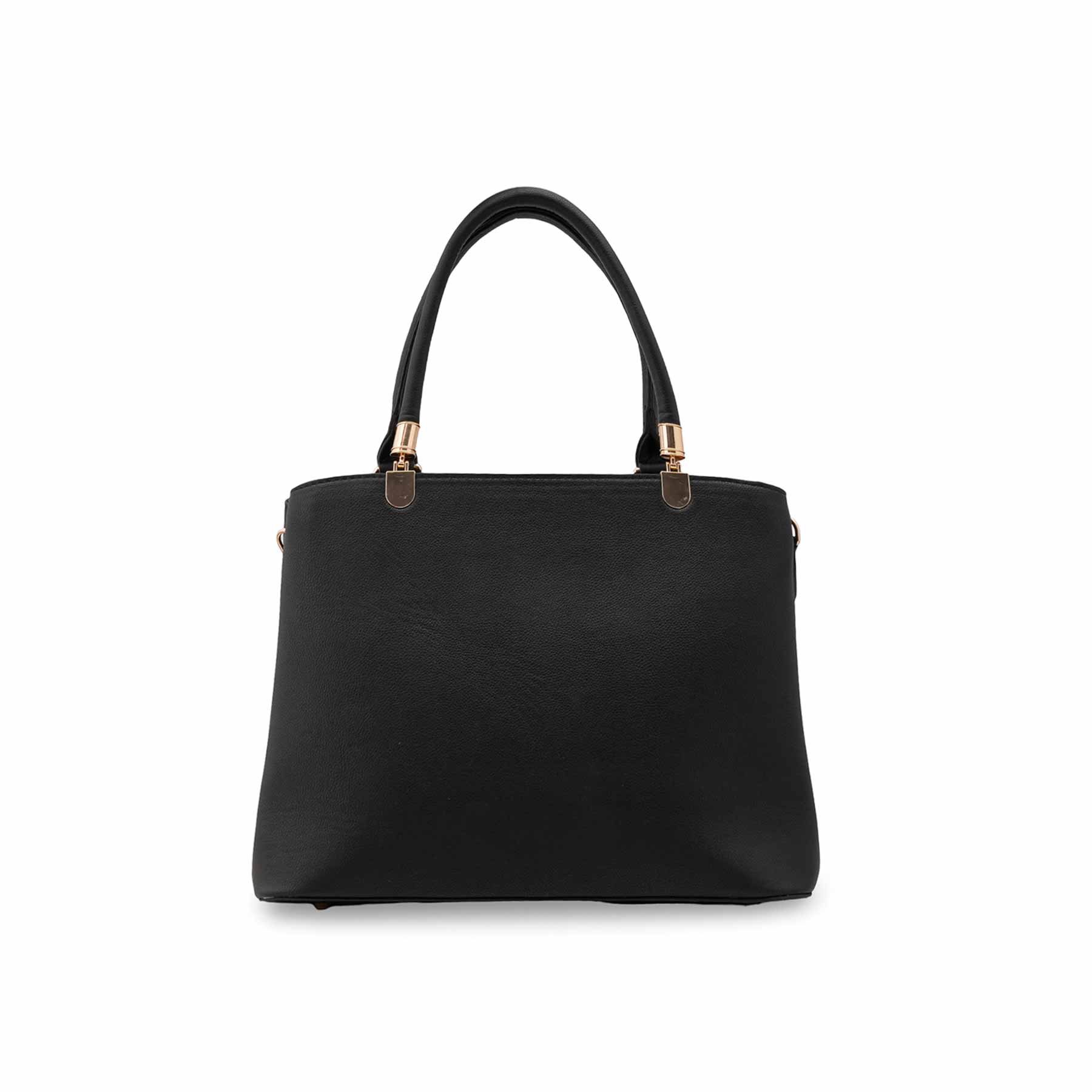 Black Formal Hand Bag For Women P55873 - Image 3