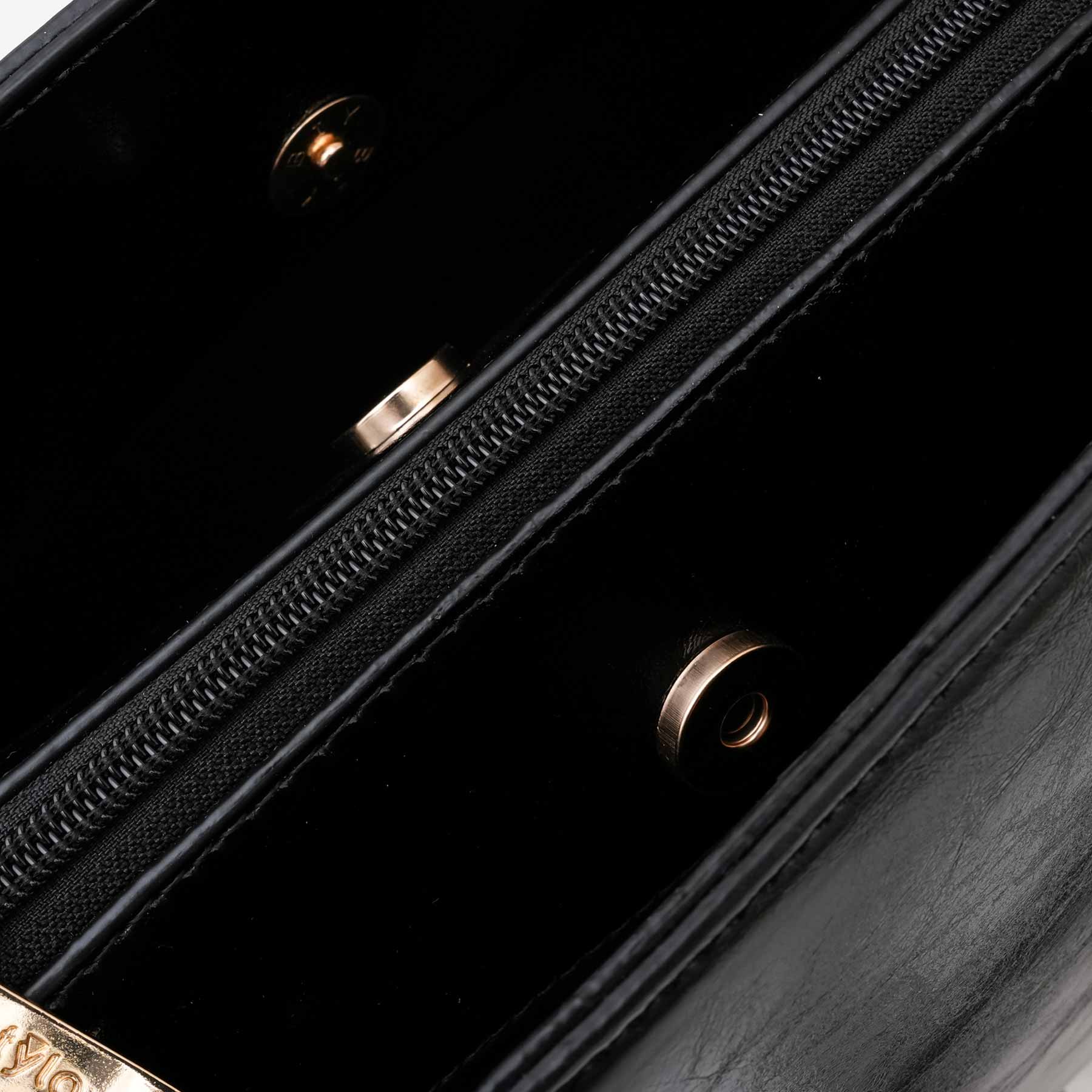 Black Formal Hand Bag For Women P55886 - Image 6