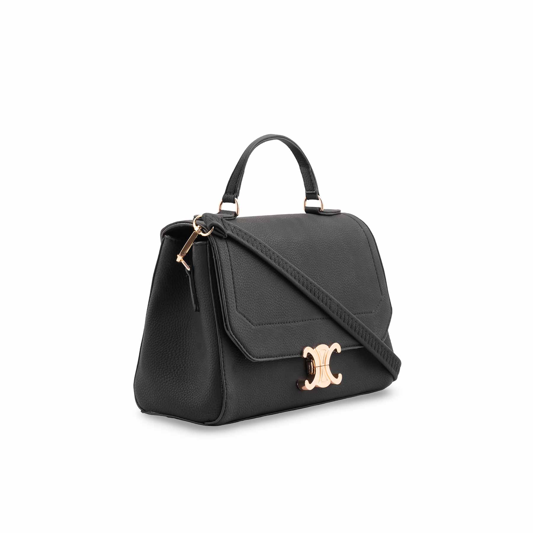 Black Formal Hand Bag For Women P55889 - Image 3
