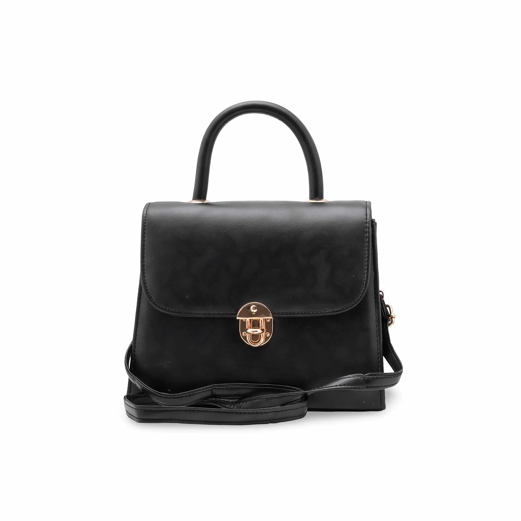 Black Formal Hand Bag For Women P56242 - Image 2