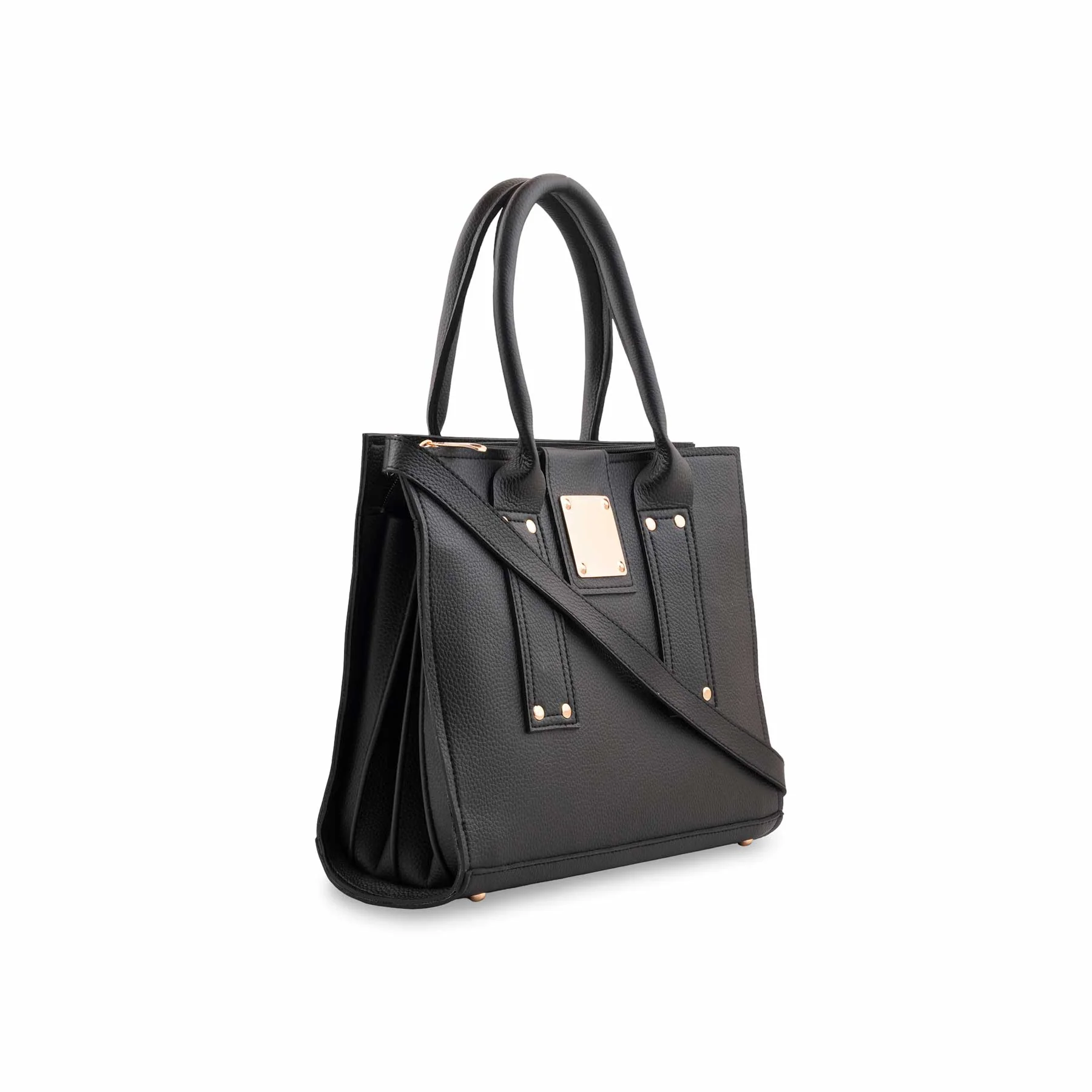 Black Formal Hand Bag For Women P56310 - Image 3