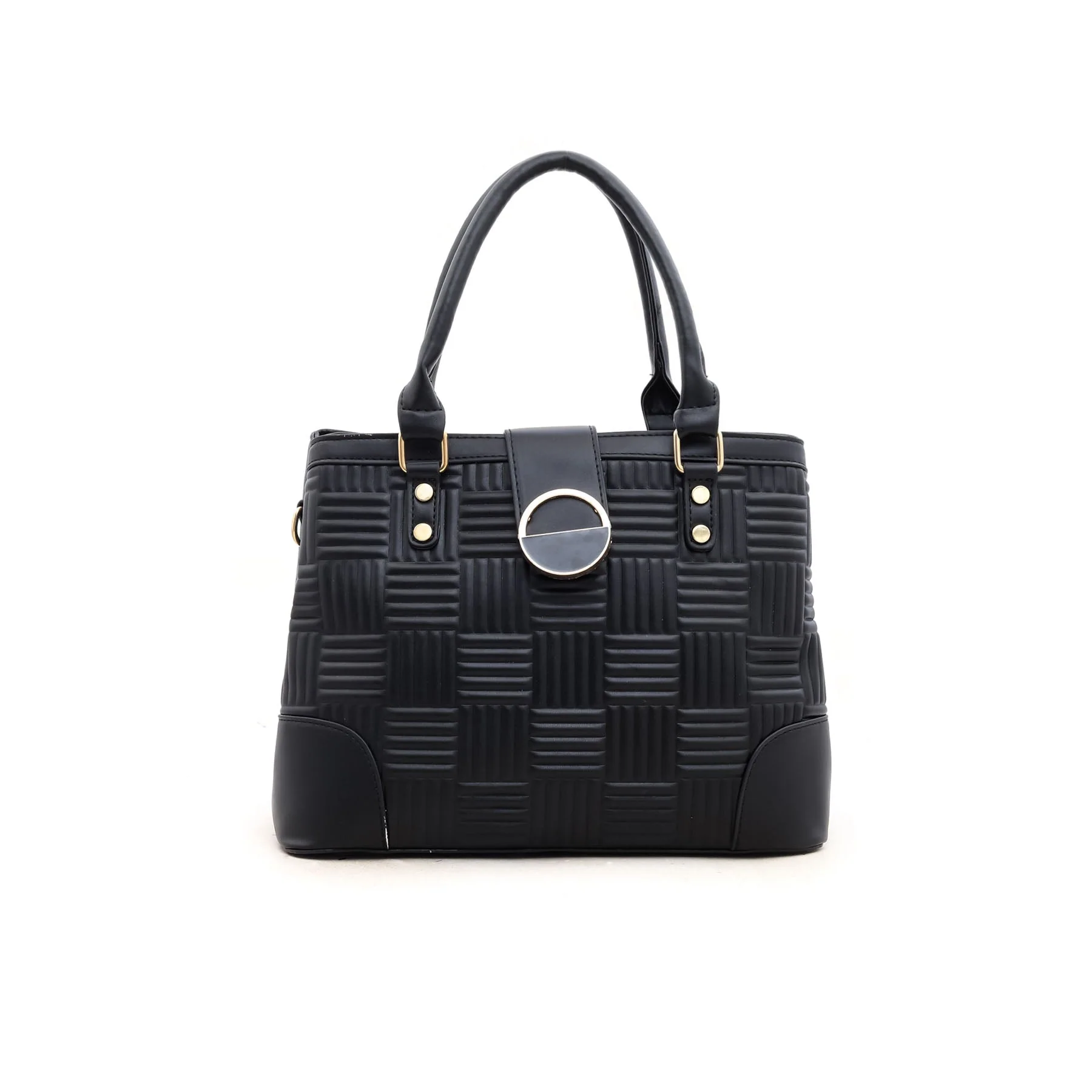 Black Formal Hand Bag P35609 - Image 2