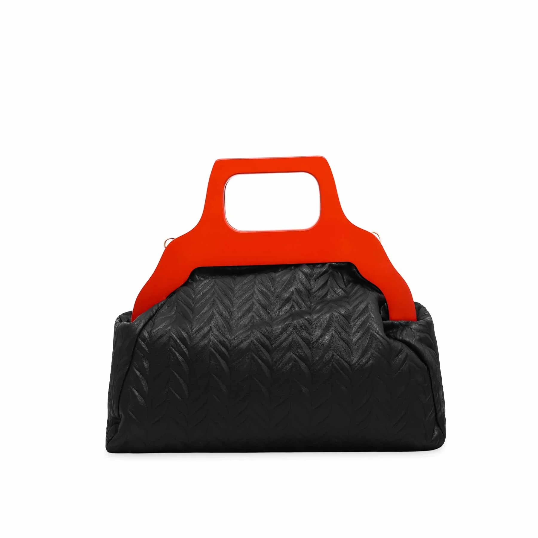 Black Formal Hand Bag P36063 - Image 3
