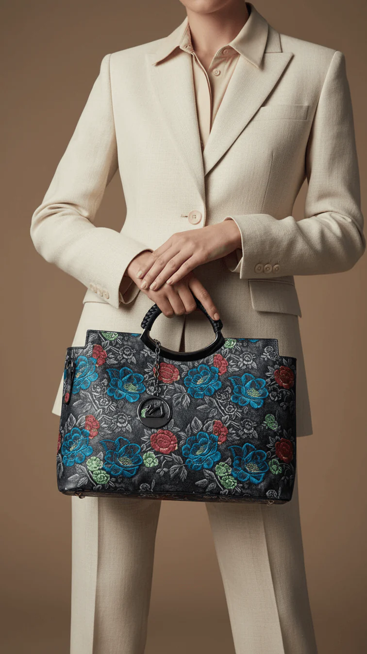 Black Formal Hand Bag P36169