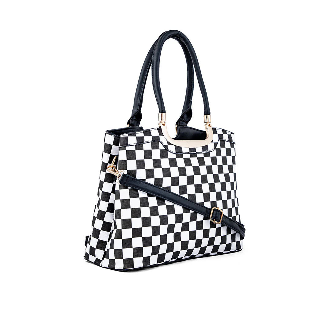 Black Formal Hand Bag P36173 - Image 3