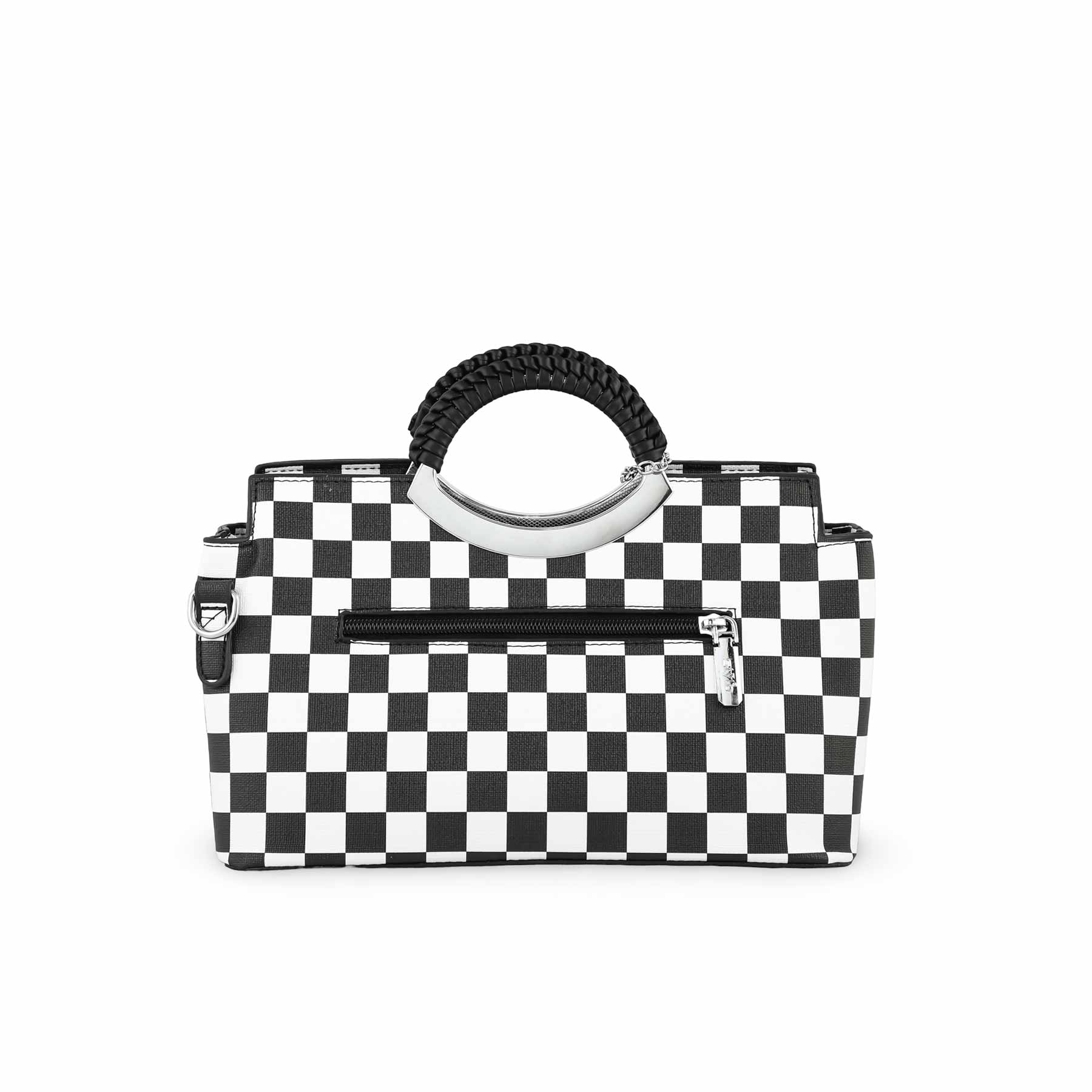 Black Formal Hand Bag P36188 - Image 4