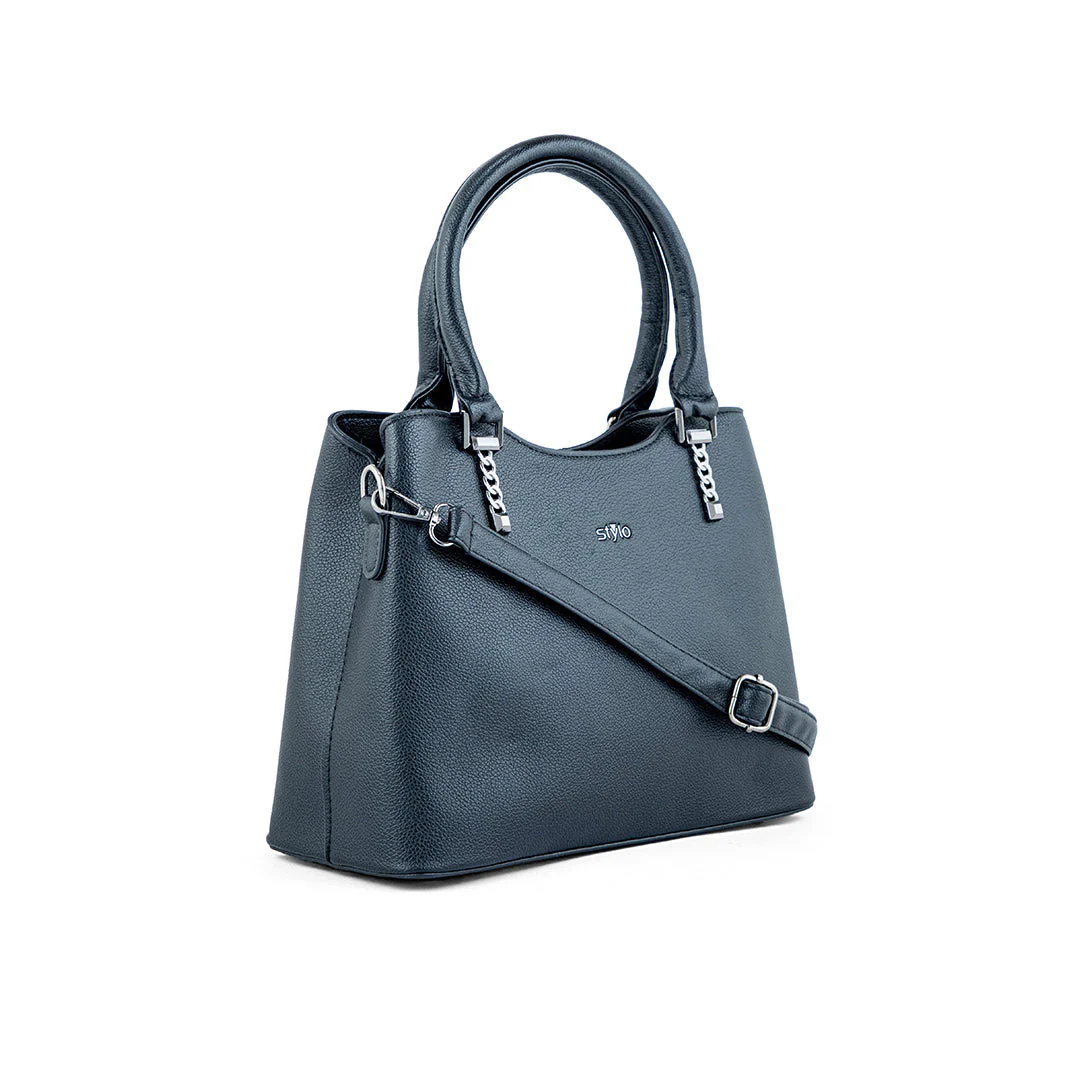 Black Formal Hand Bag P36239 - Image 2