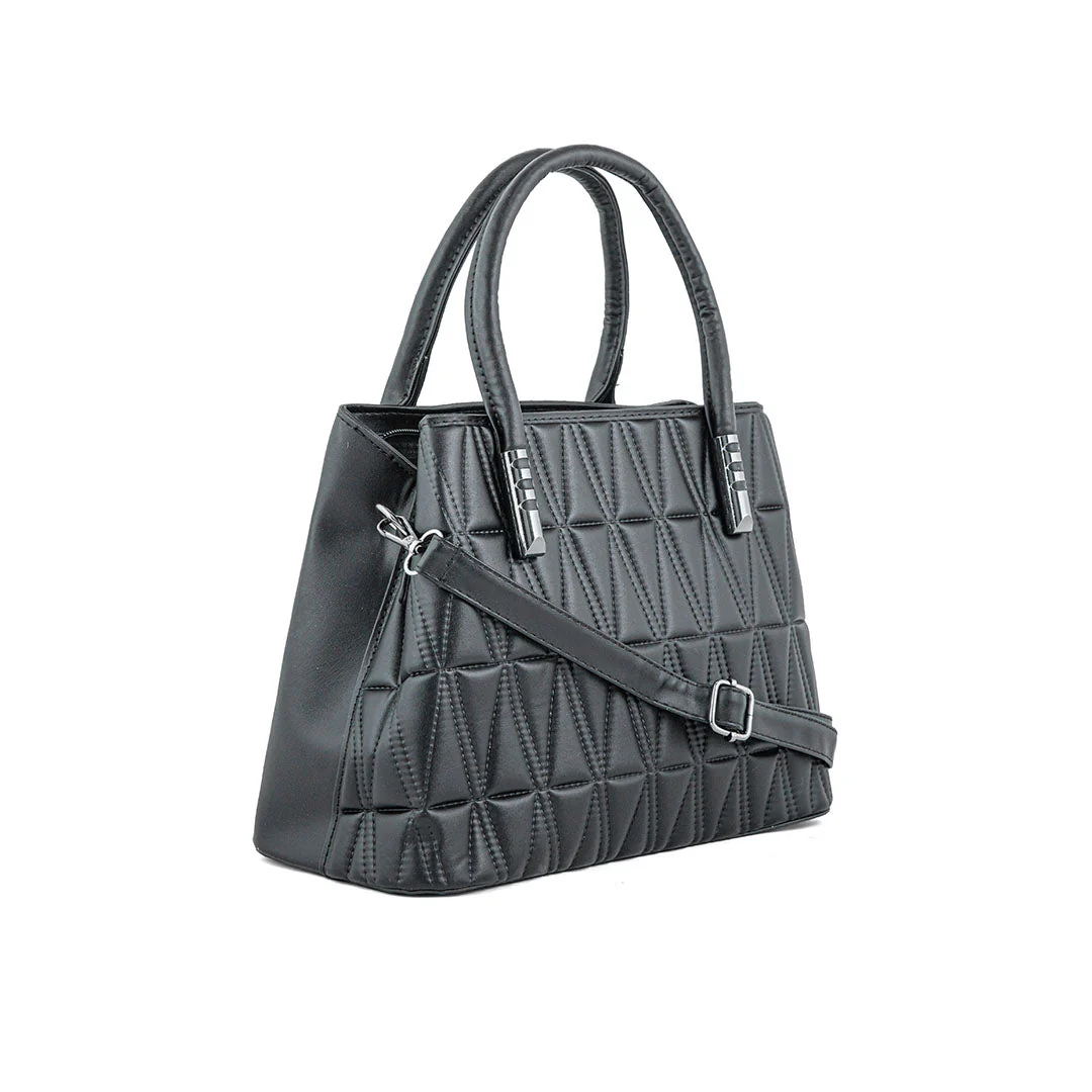 Black Formal Hand Bag P36245 - Image 2