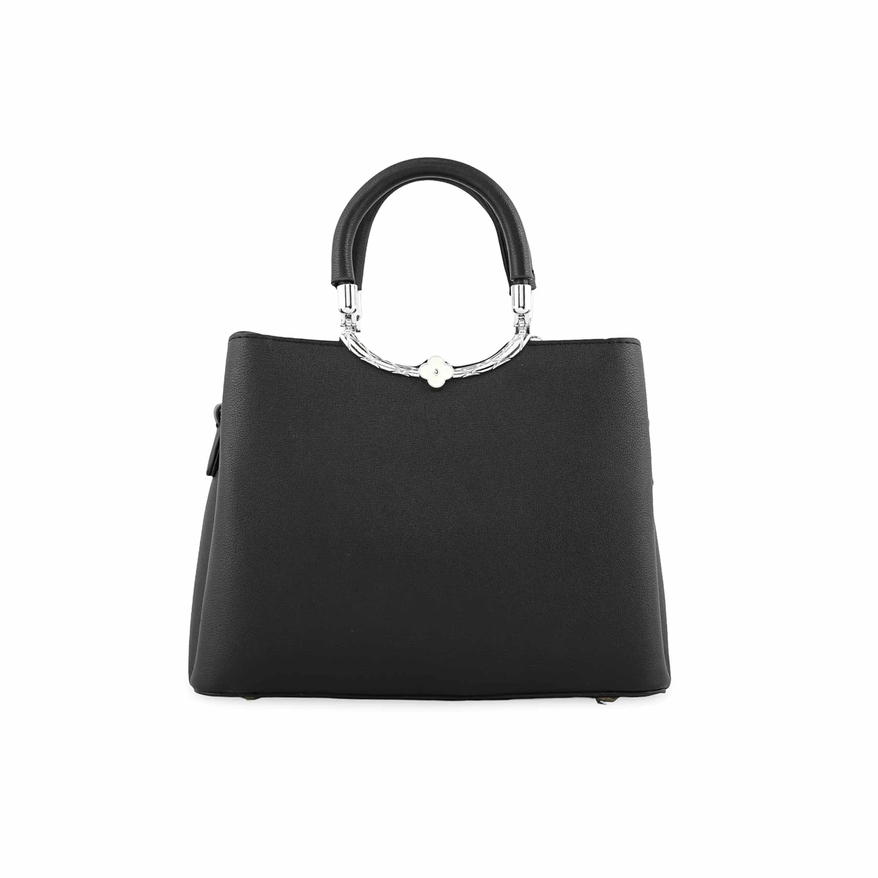 Black Formal Hand Bag P36257 - Image 4