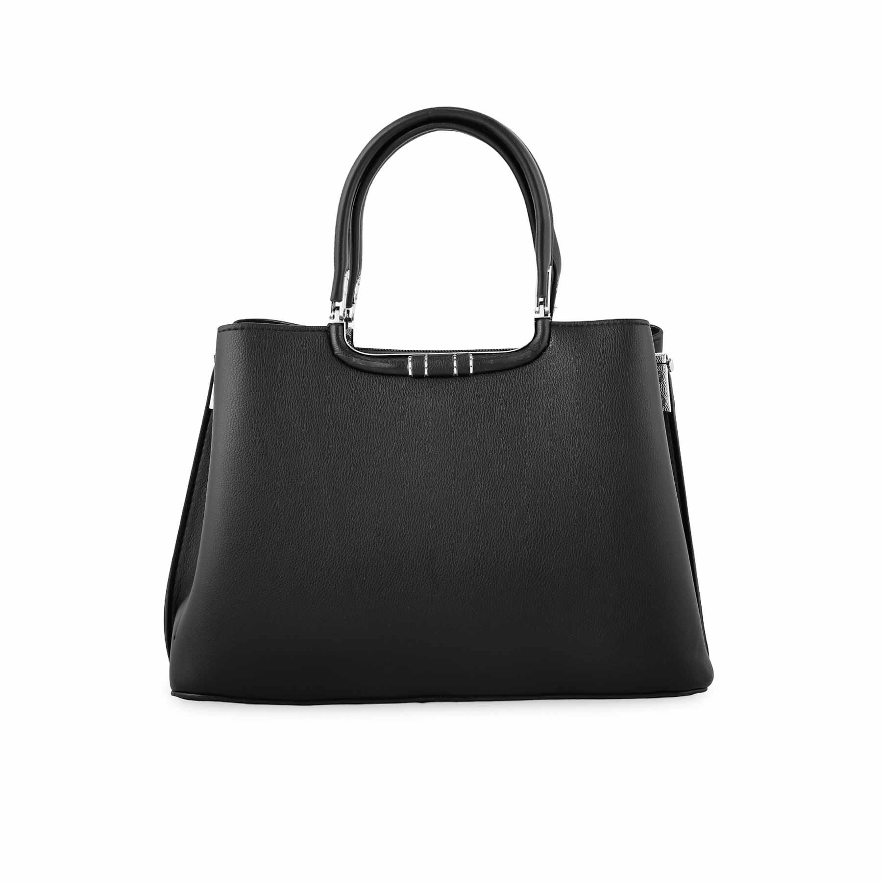Black Formal Hand Bag P36258 - Image 3