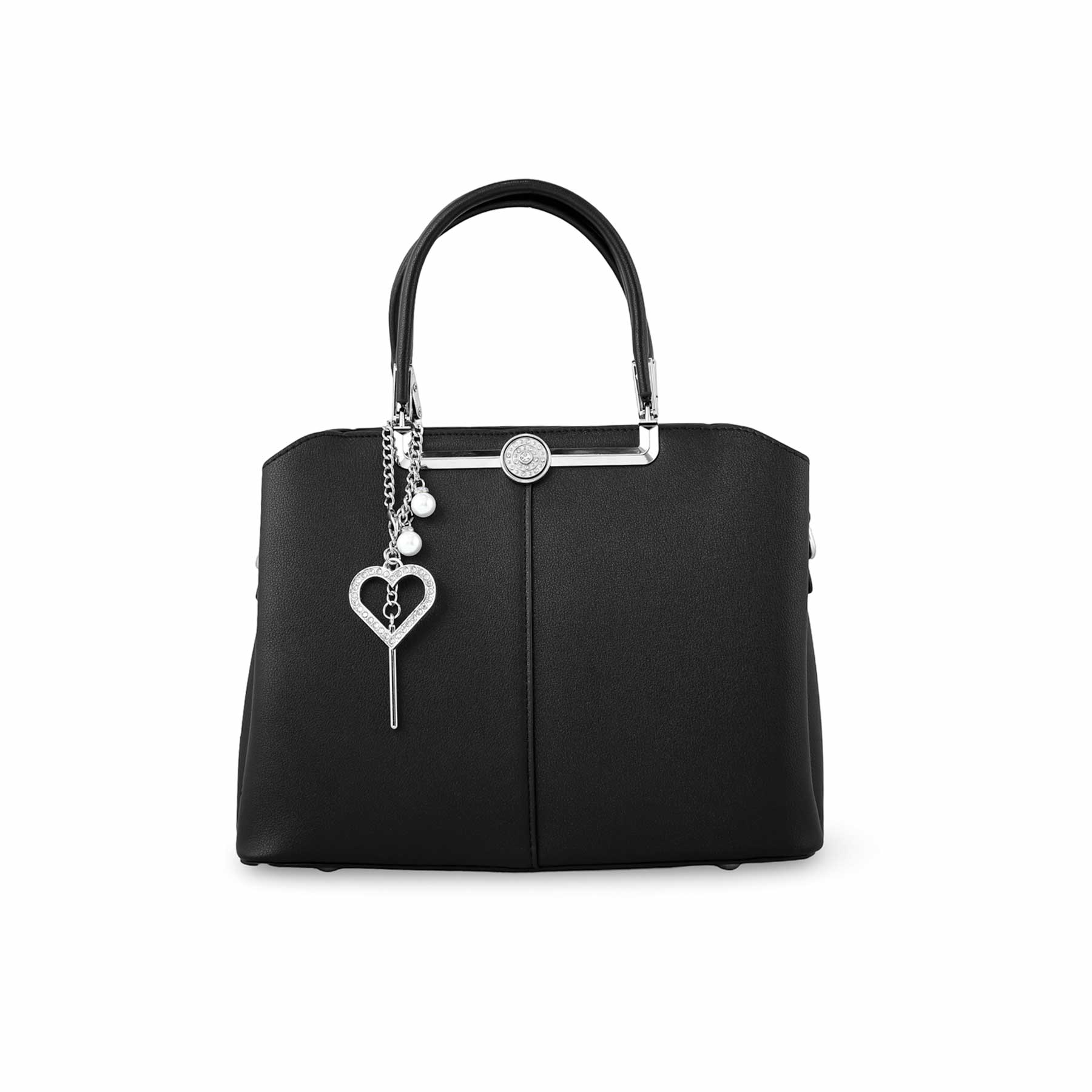 Black Formal Hand Bag P36261 - Image 2