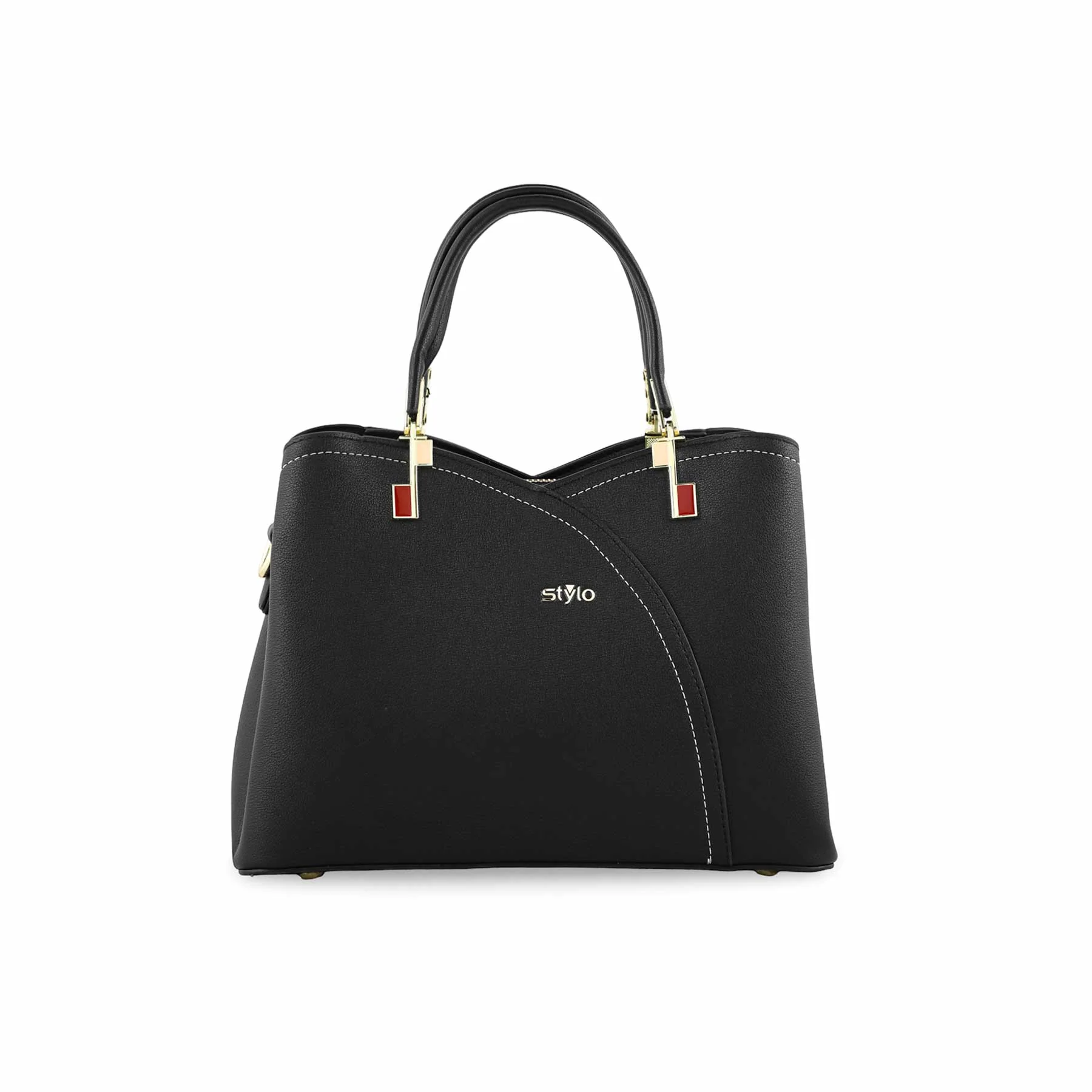 Black Formal Hand Bag P36269 - Image 2