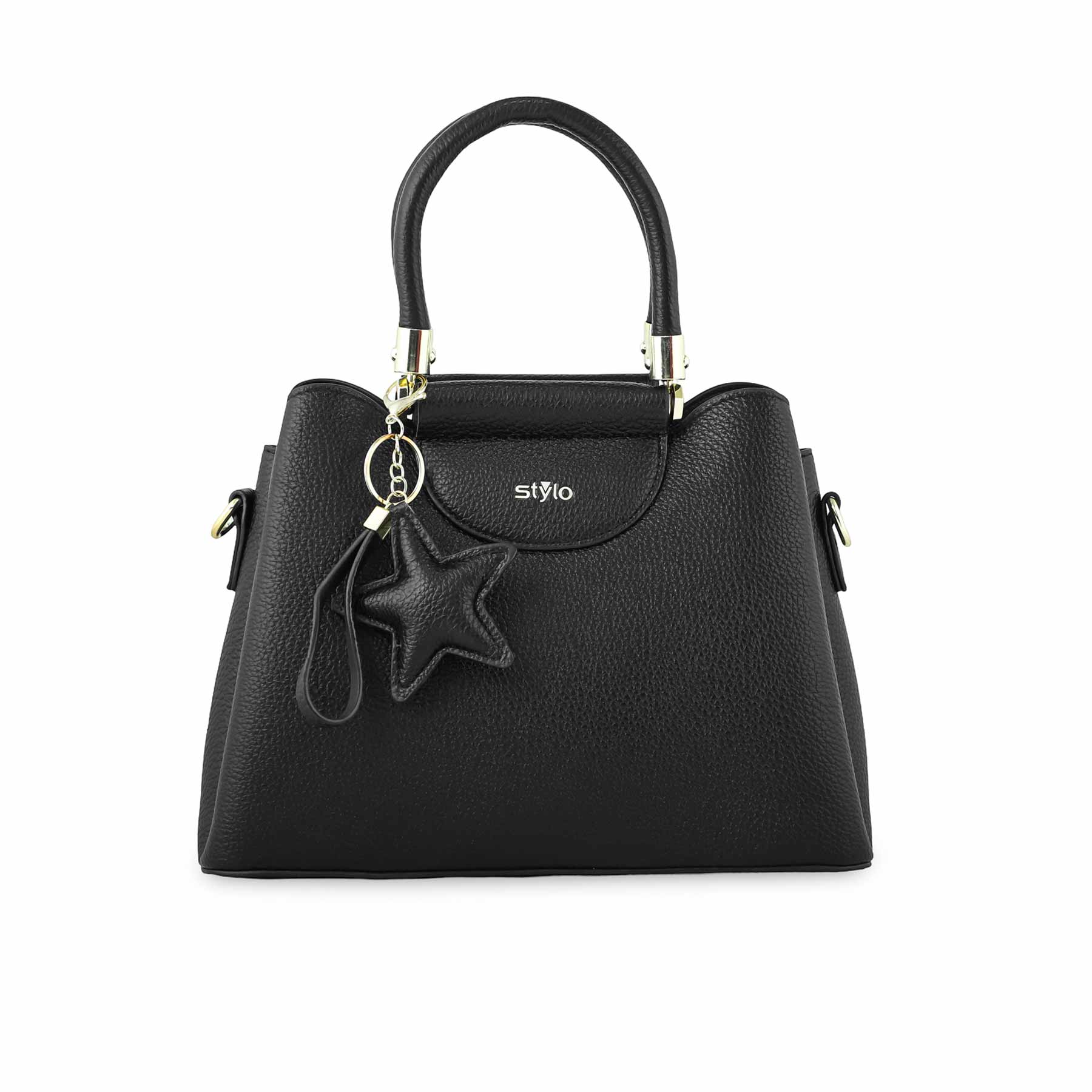 Black Formal Hand Bag P36272 - Image 2