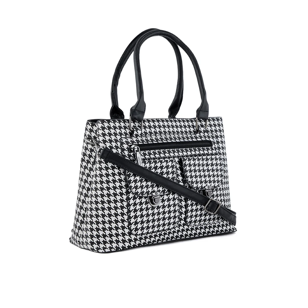 Black Formal Hand Bag P36276 - Image 2