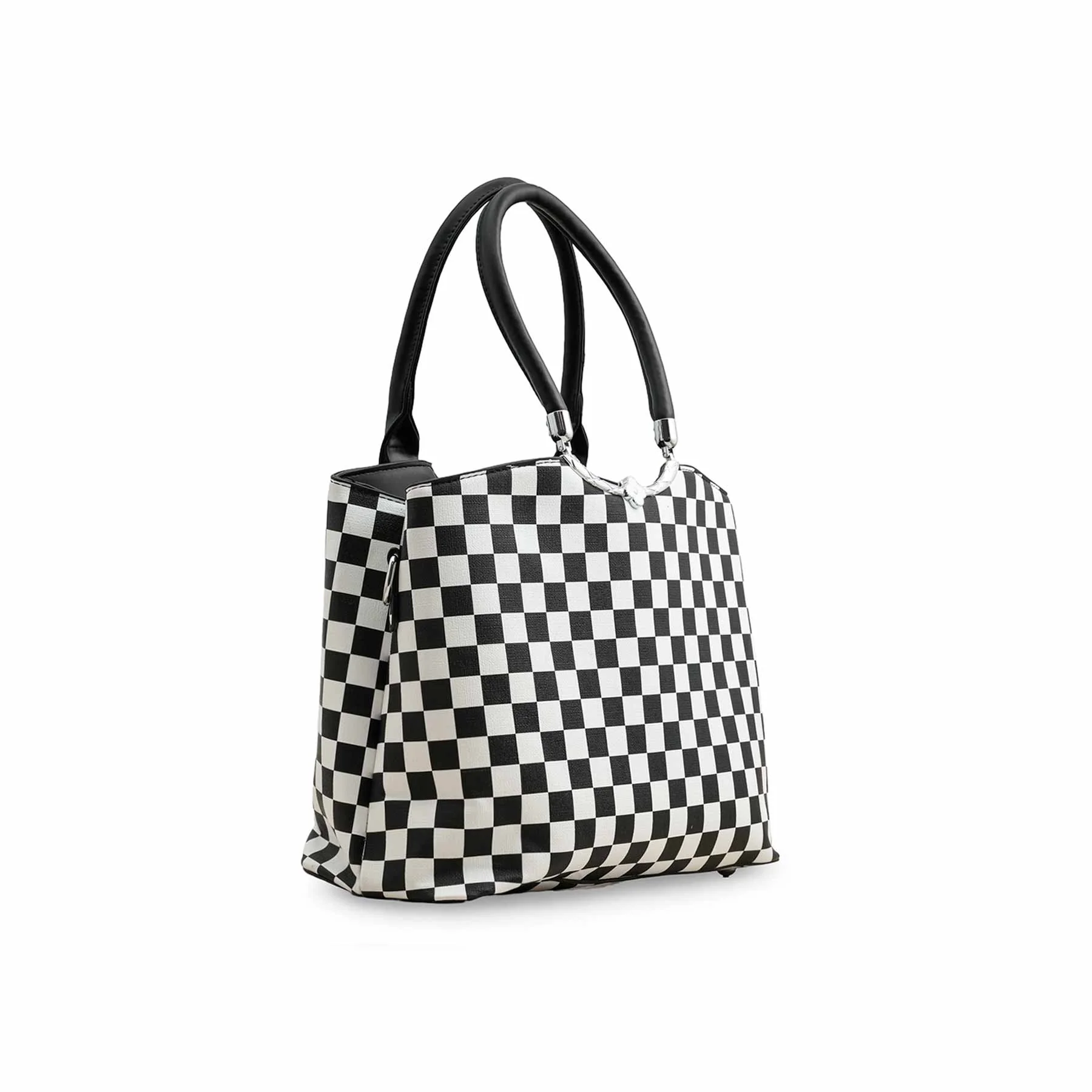 Black Formal Hand Bag P36282 - Image 3